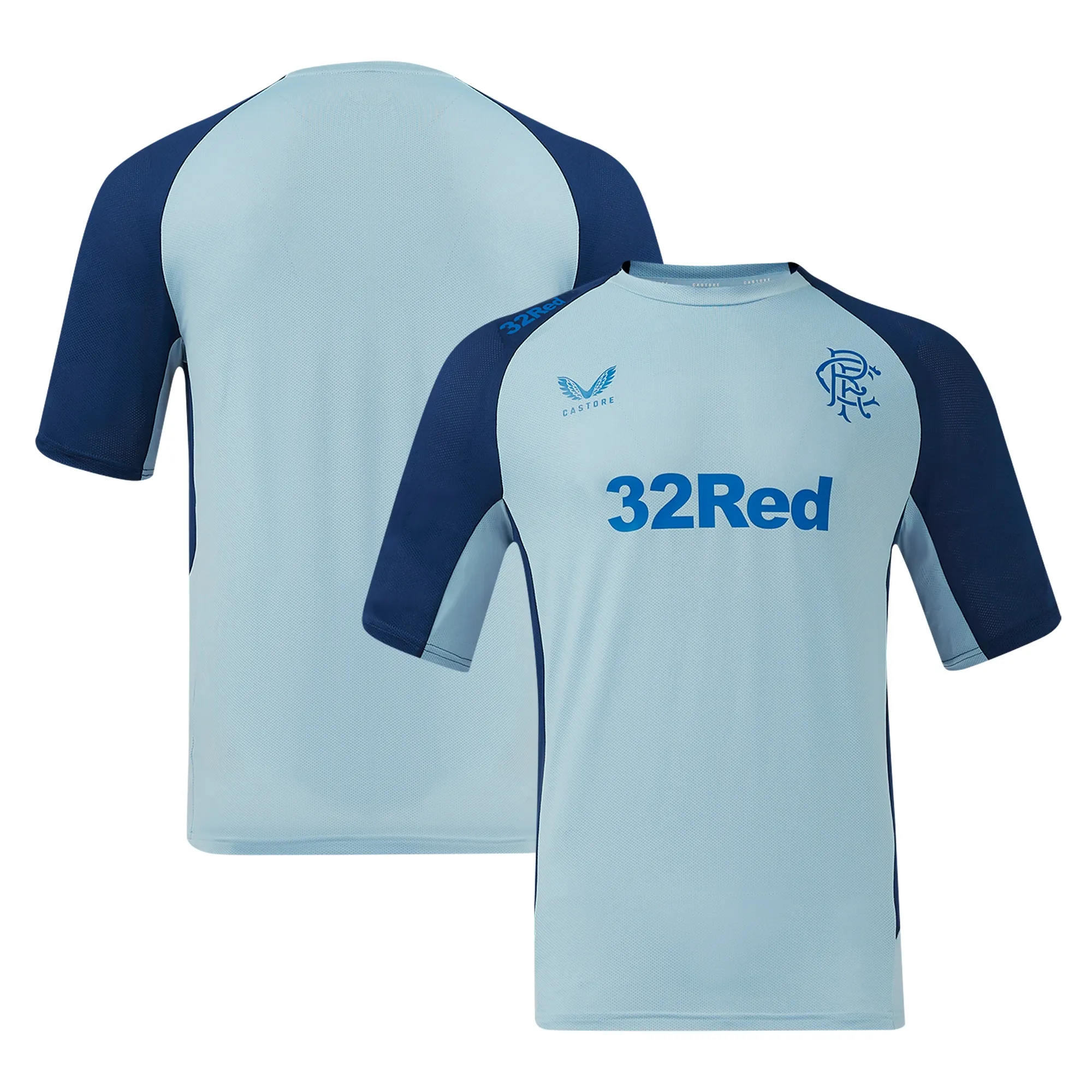 Glasgow Rangers Castore Players Training T-Shirt - Blue