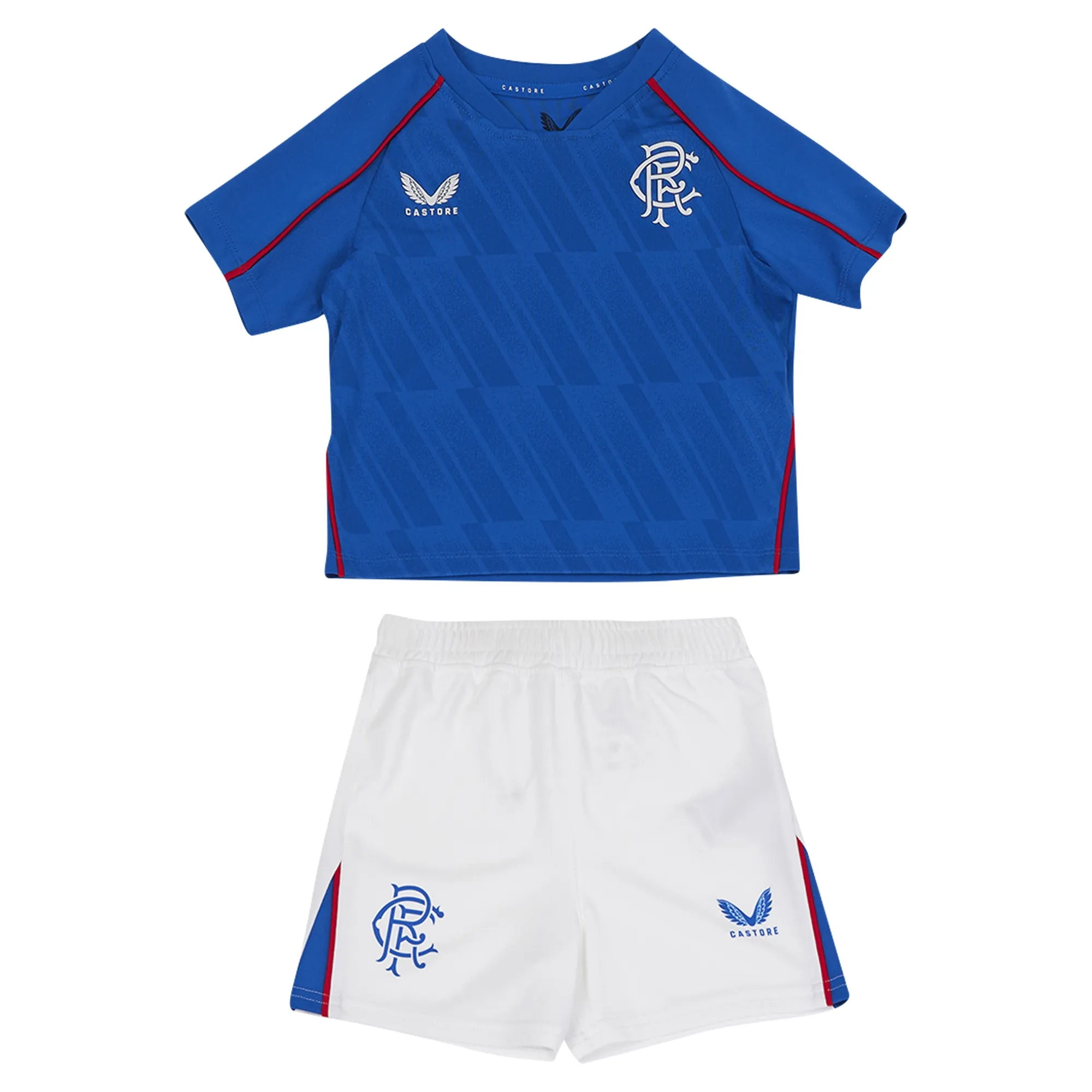 Glasgow Rangers Castore Home Baby Kit 2024-25