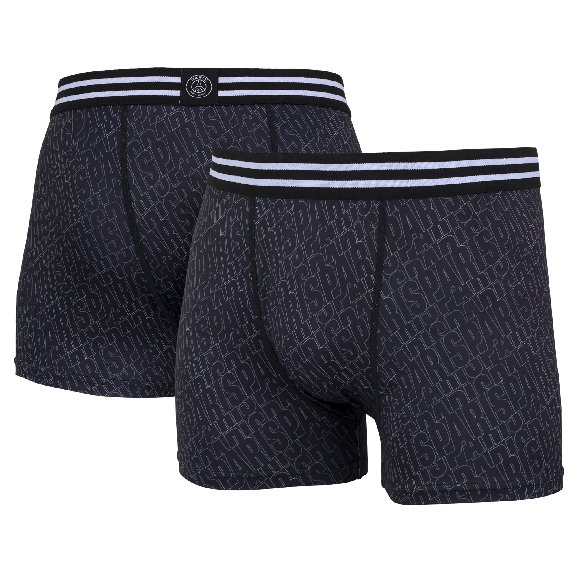 PSG Core Allover Print Boxer - Black - Mens