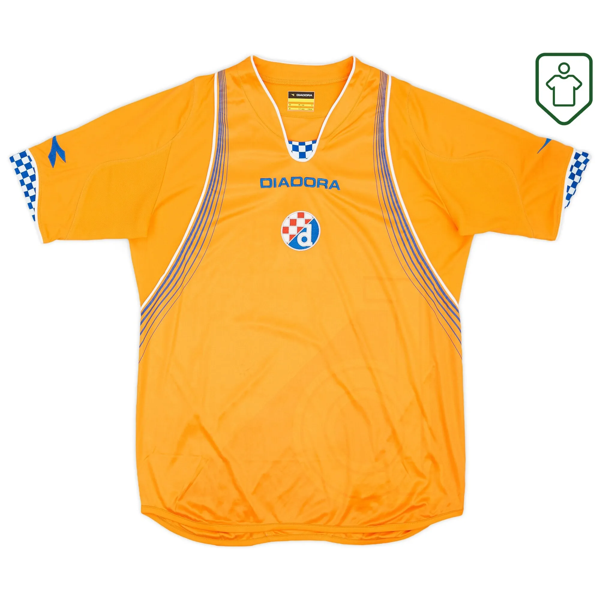 Dinamo Zagreb Diadora Away Shirt 2007-09 - Excellent - 8/10