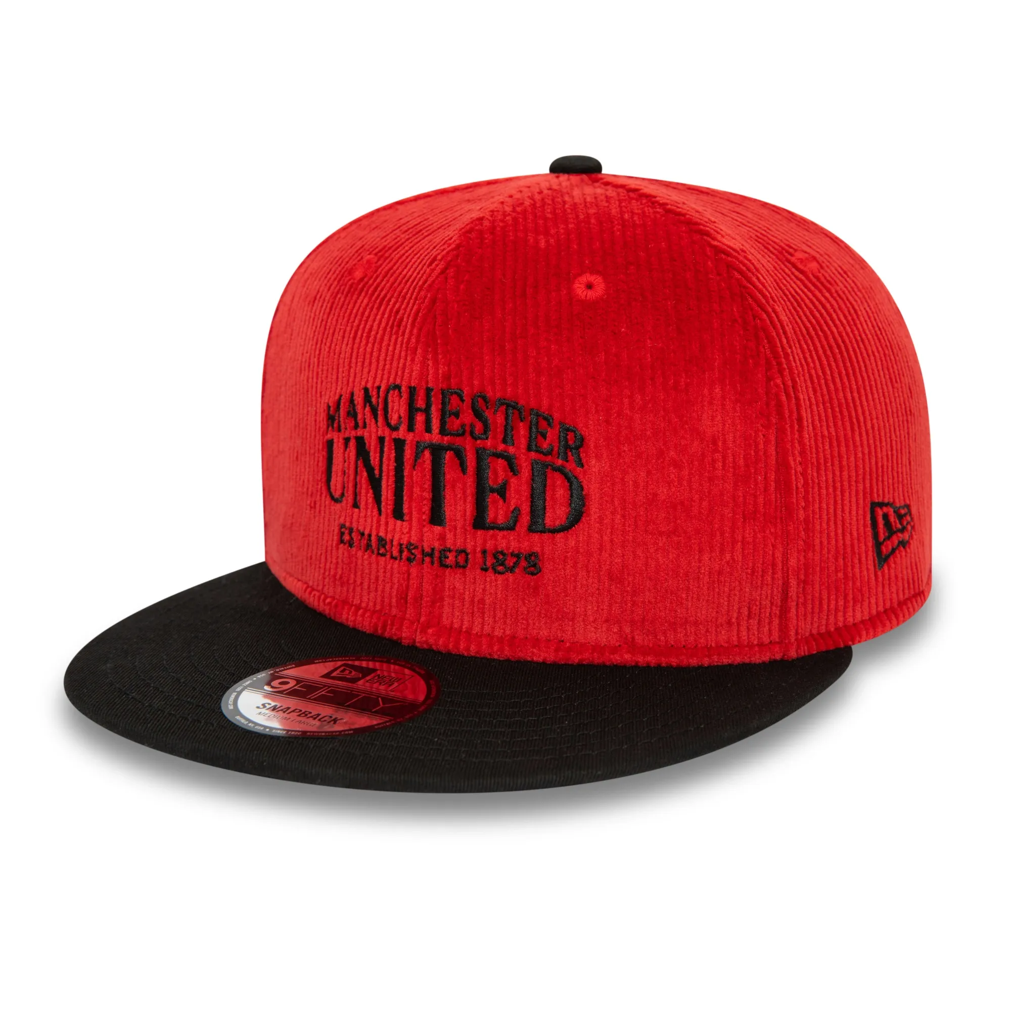 Manchester United New Era Midcord 9FIFTY Cap - Red - Unisex