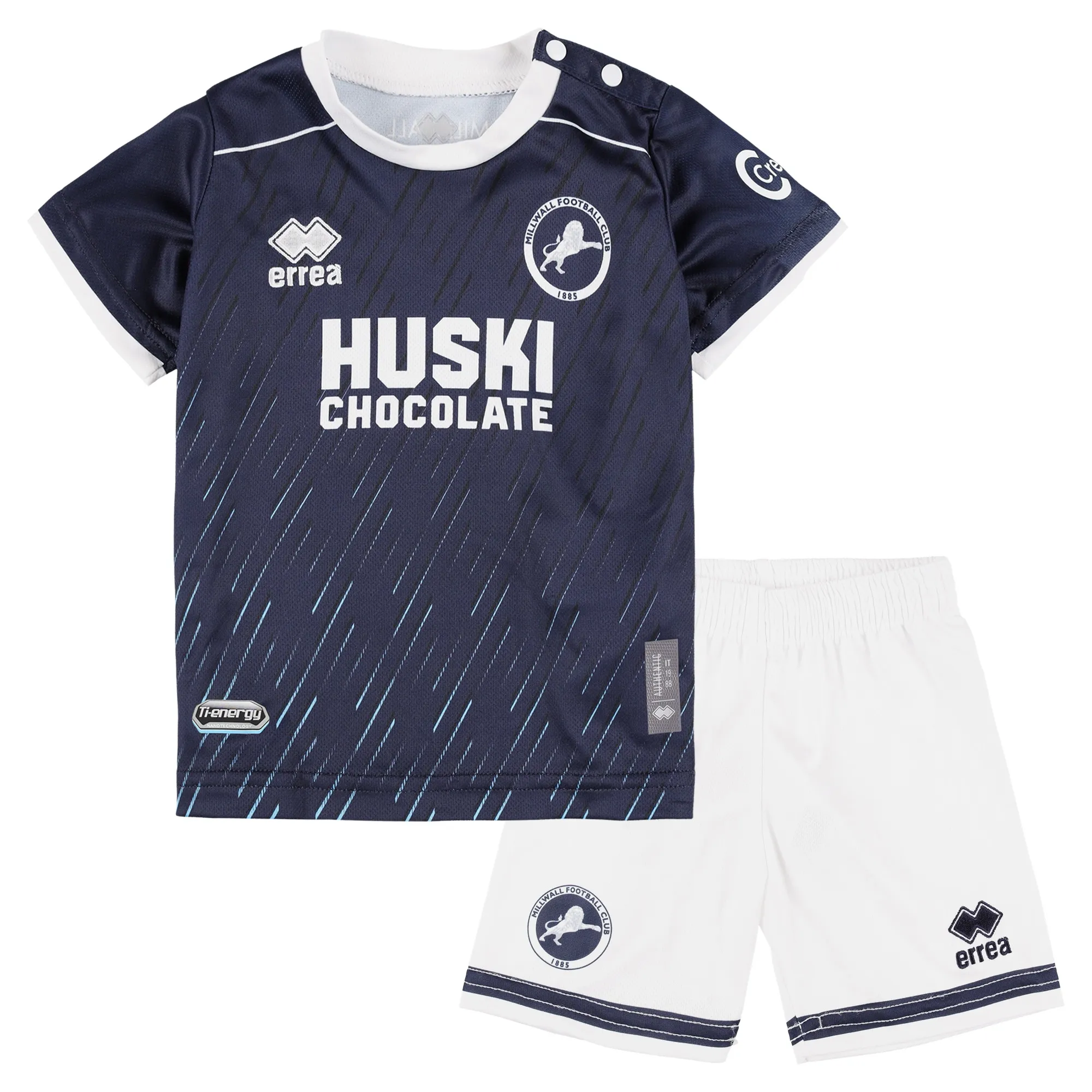 Millwall Errea Home Baby Kit 2023-24