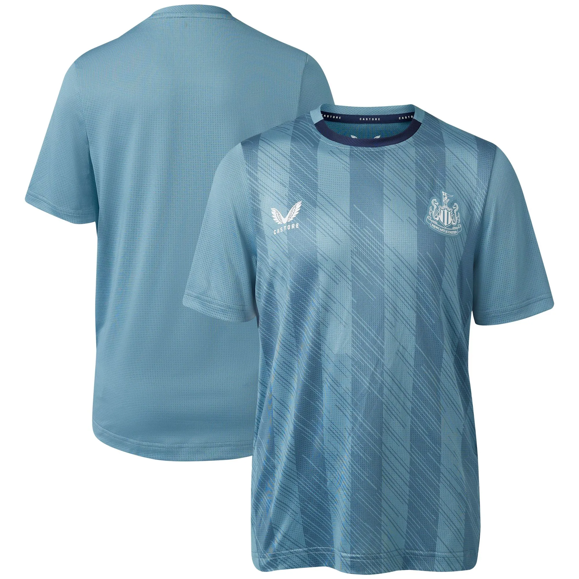 Newcastle United Castore Players Training T-Shirt - Blue - Kids