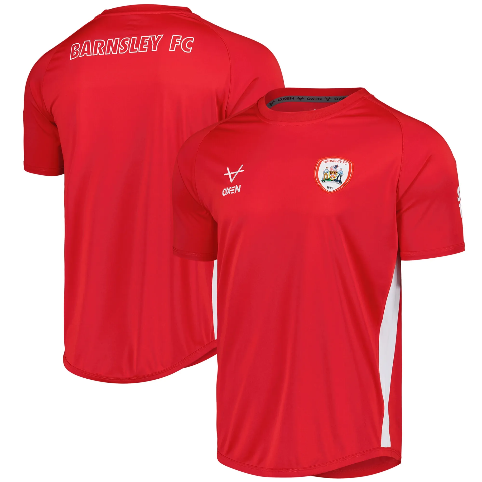 Barnsley Oxen Training Top - Red - Kids