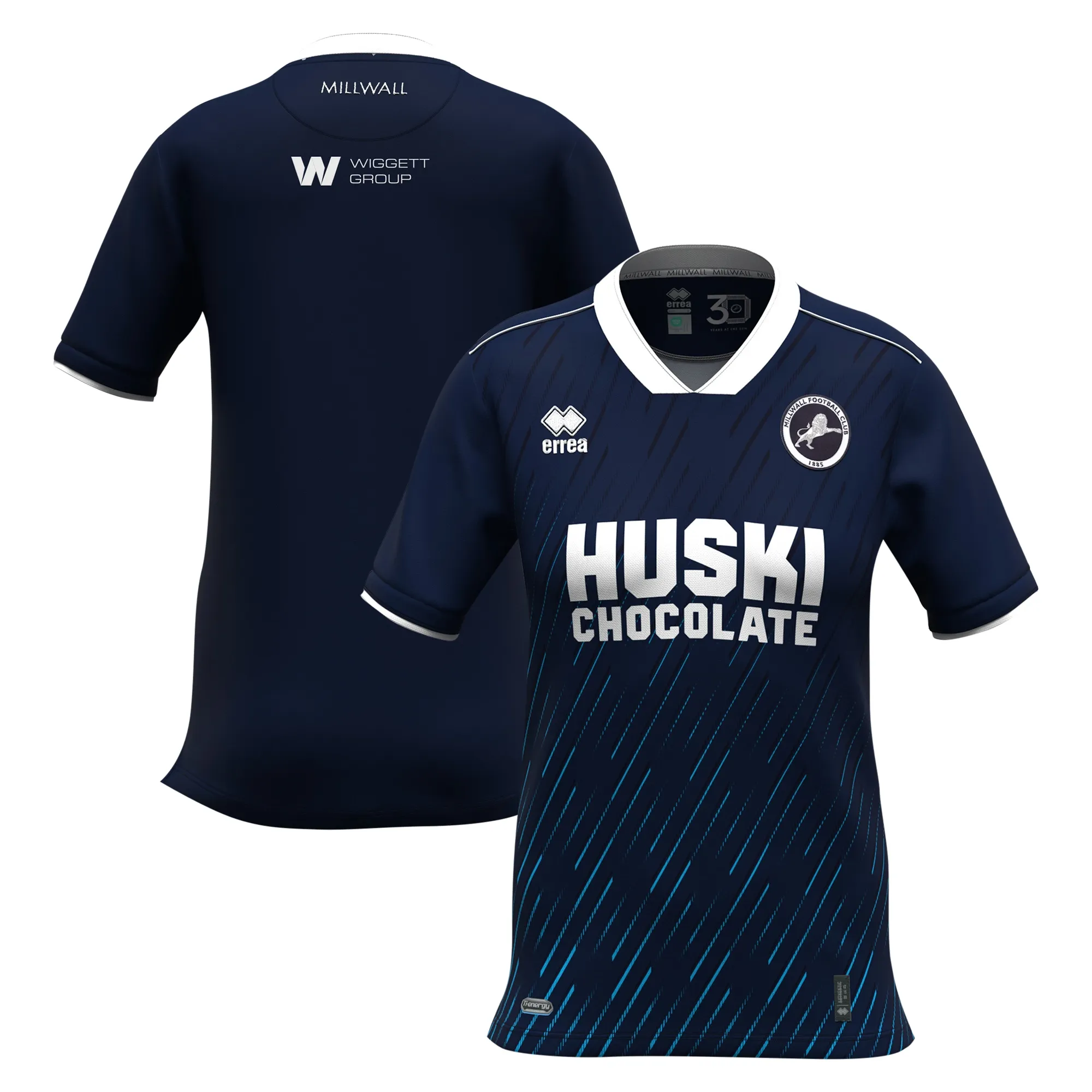 Millwall Errea Home Shirt 2023-24 - Womens