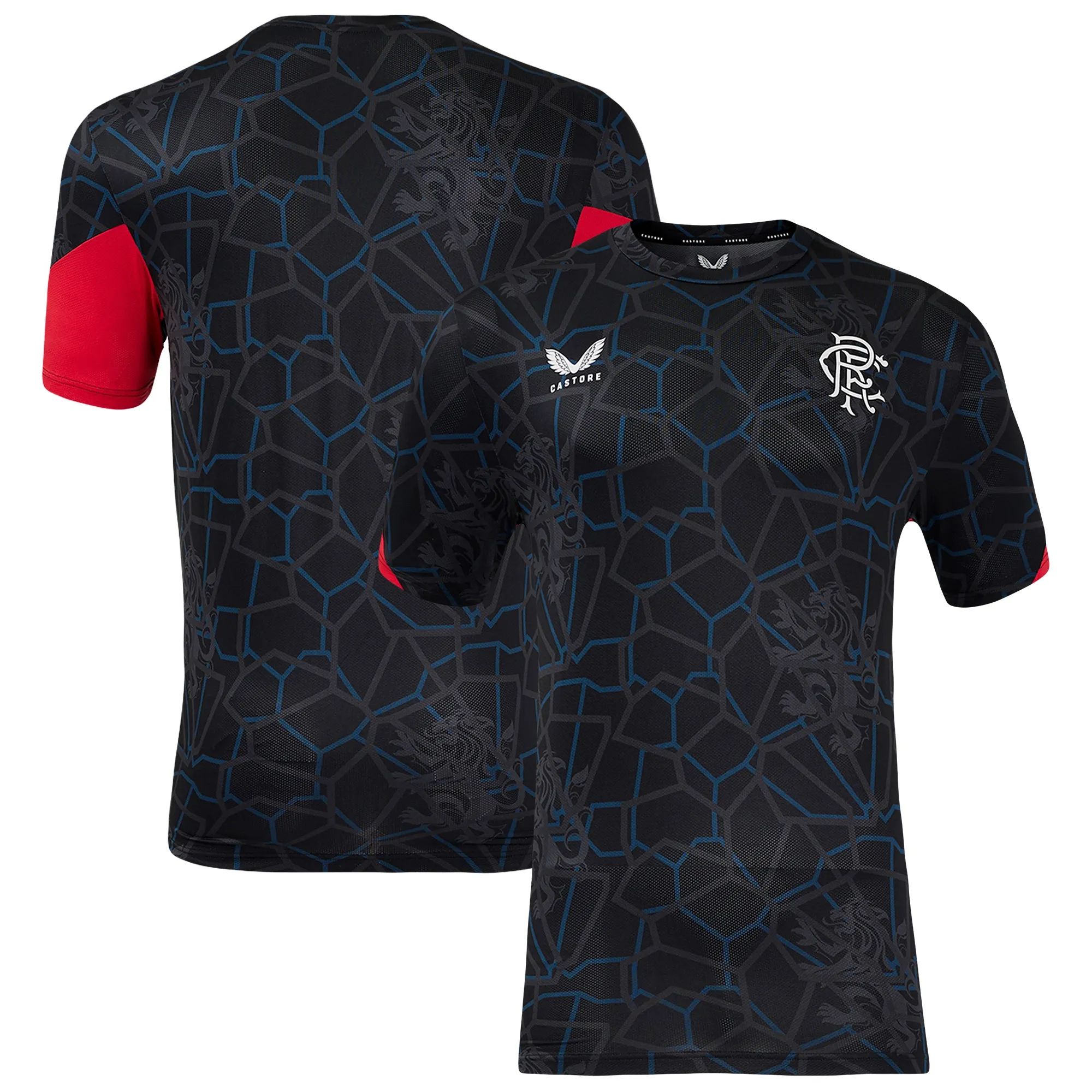Glasgow Rangers Castore Third Matchday T-Shirt - Black