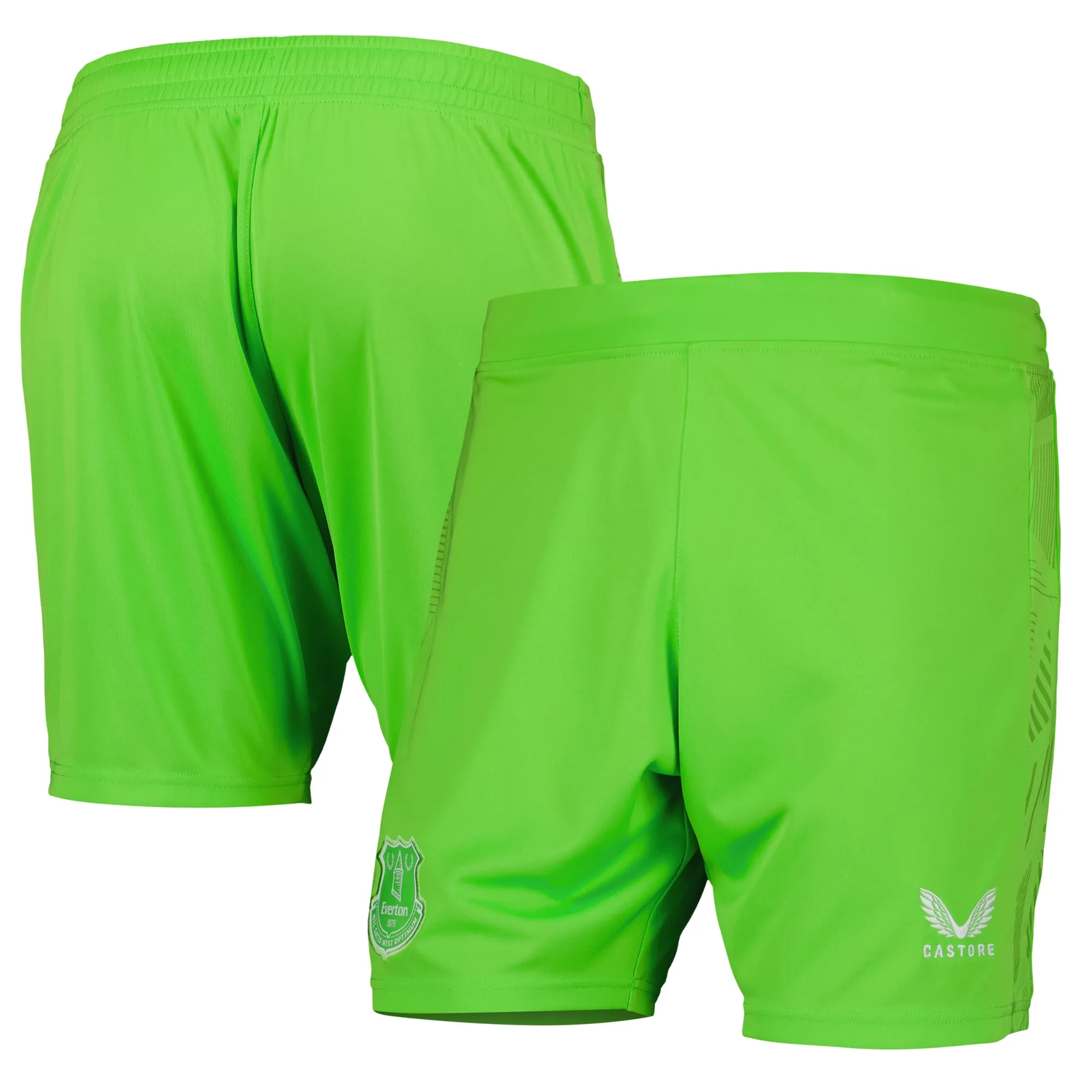 Everton Castore Home Goalkeeper Shorts 2024-25 - Kids