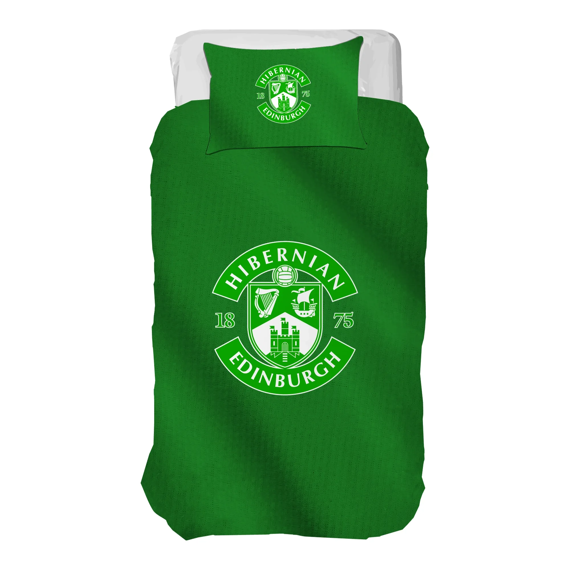 Hibernian Poly Cotton Rotary Duvet - Single - 200cm x 135cm