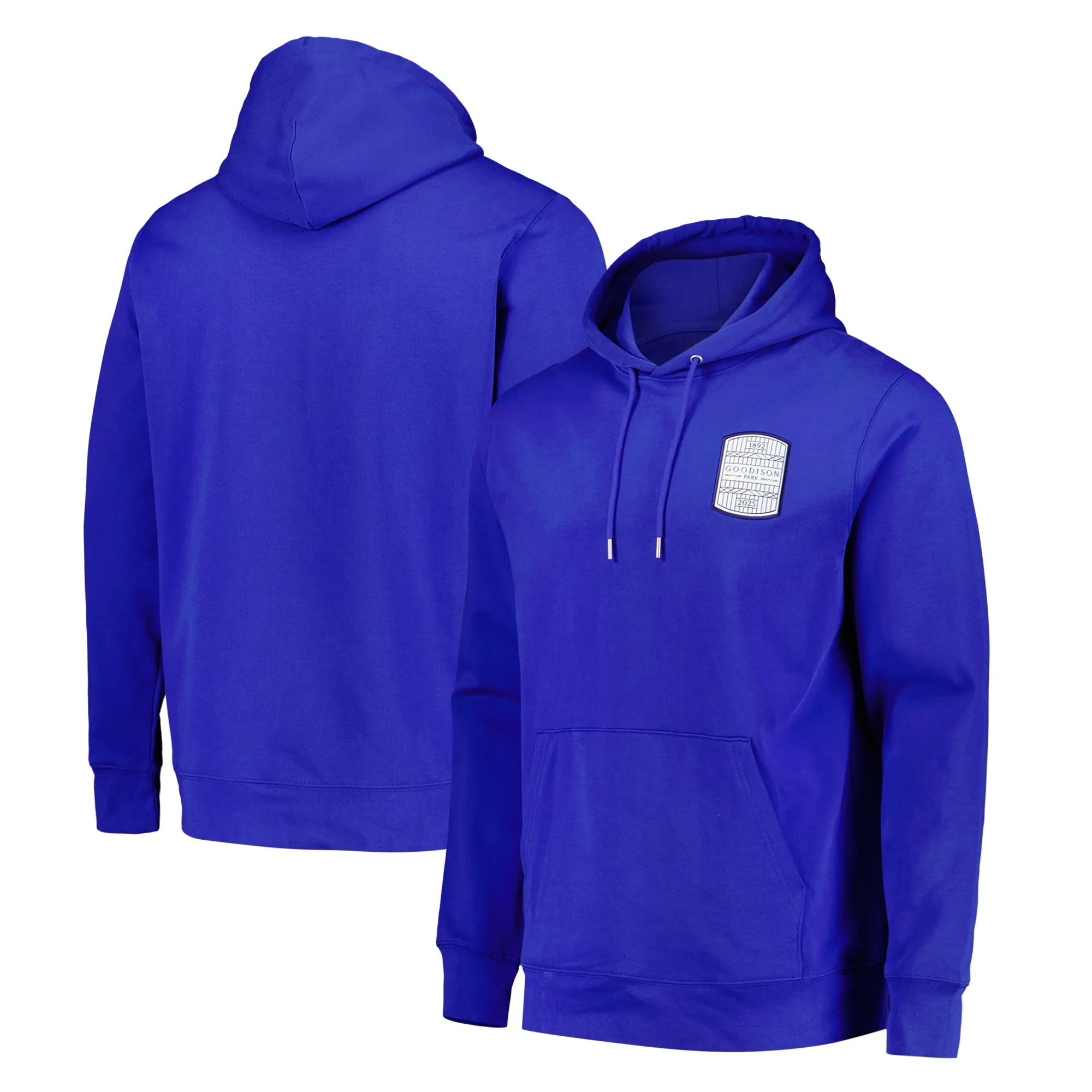 Everton Goodison Park Patch Hoodie - Royal - Mens