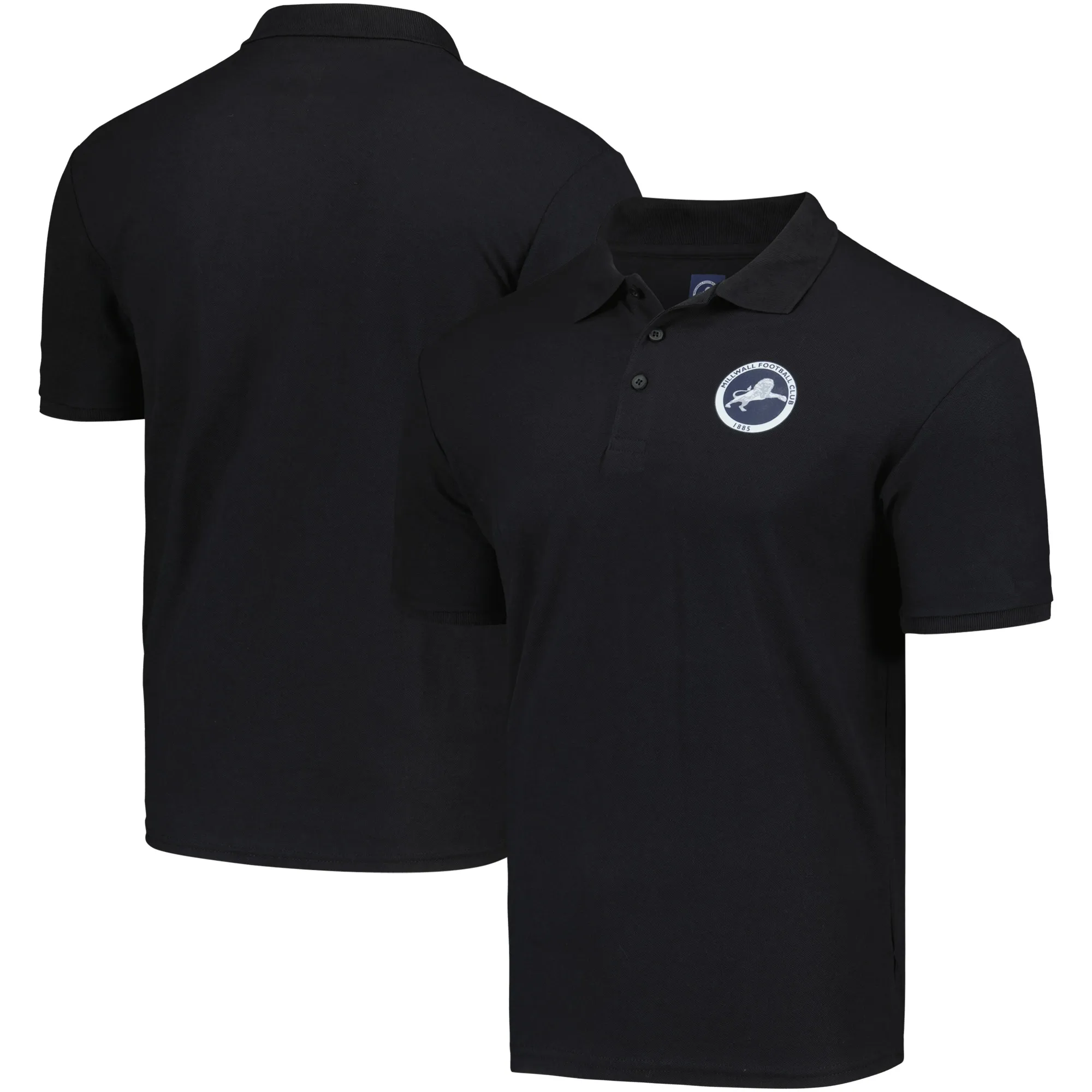 Millwall Core Crest Polo - Black - Mens