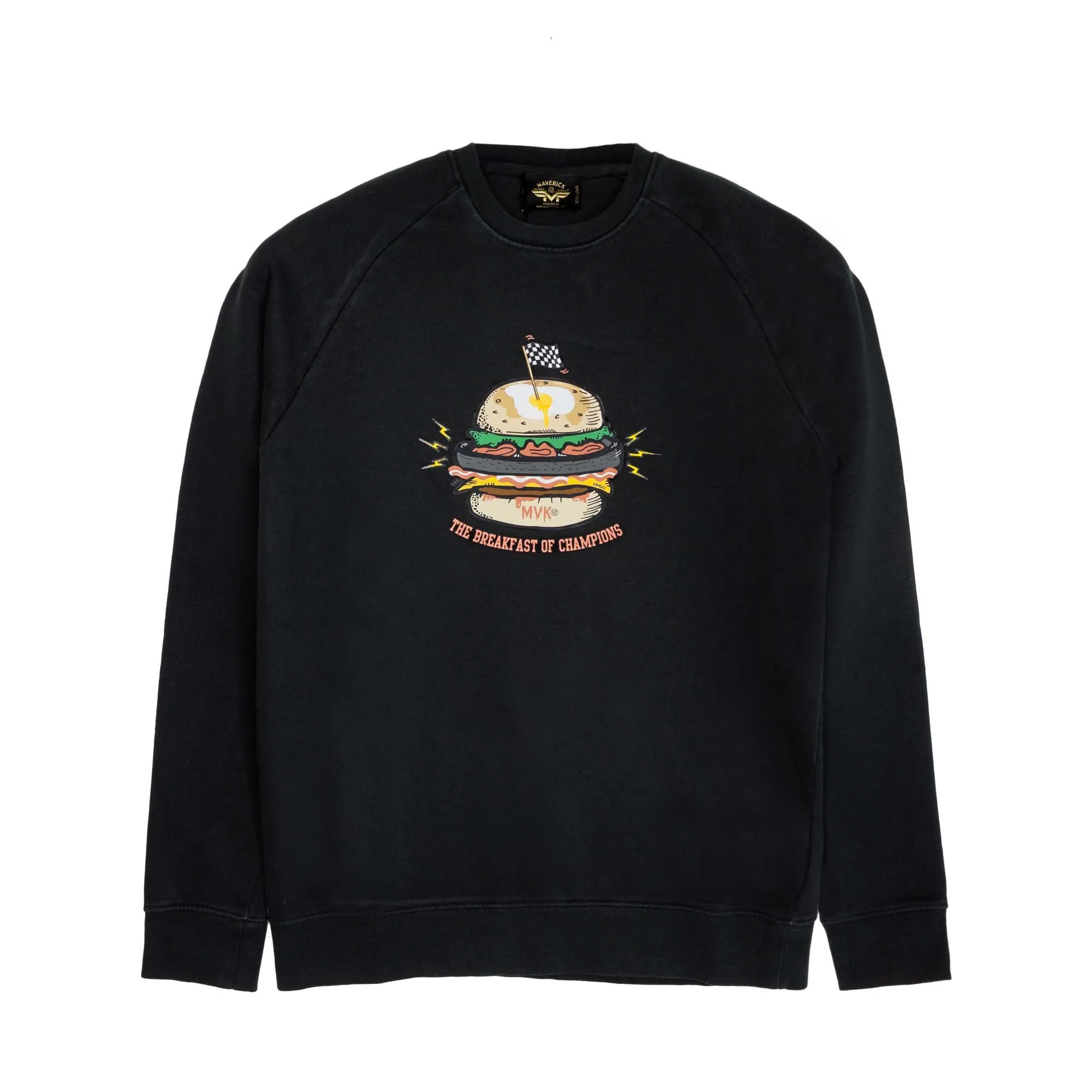 Maverick Vinales Breakfast Of Champions Crew Sweat