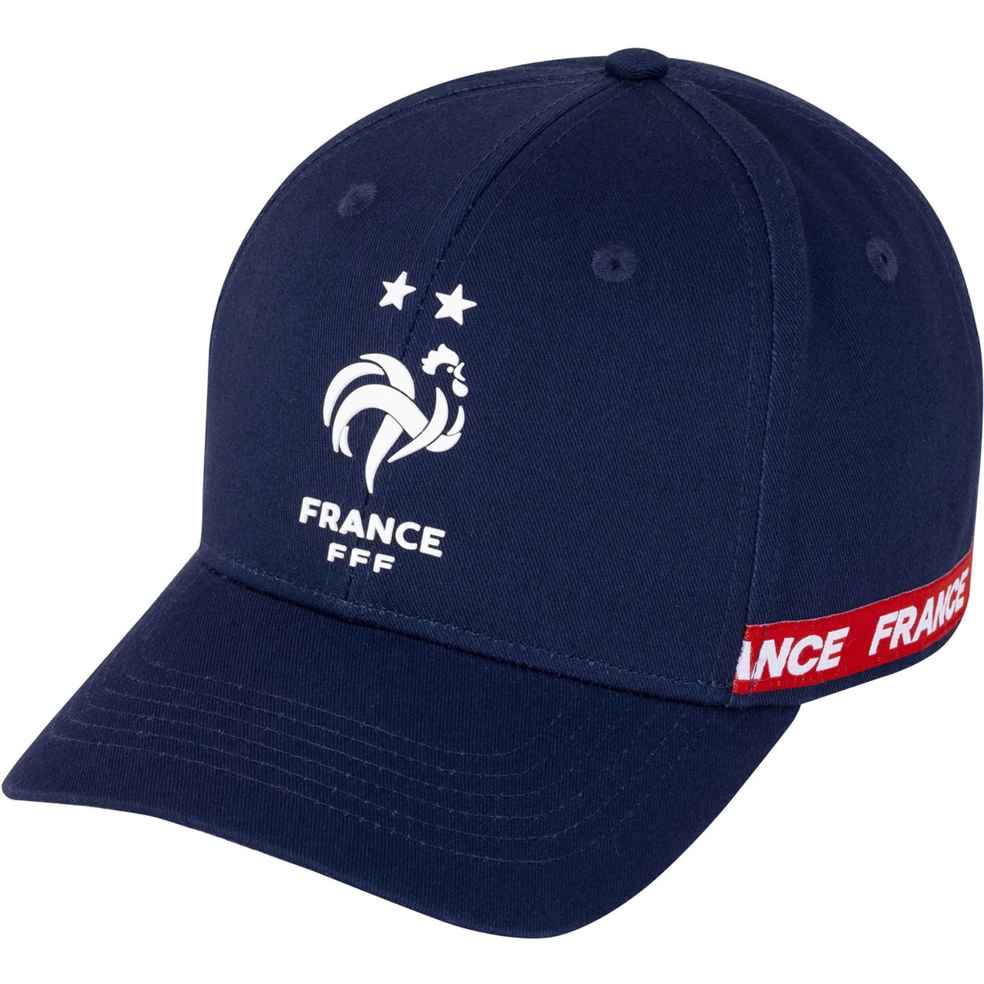 France Small Crest Cap - Navy - Mens