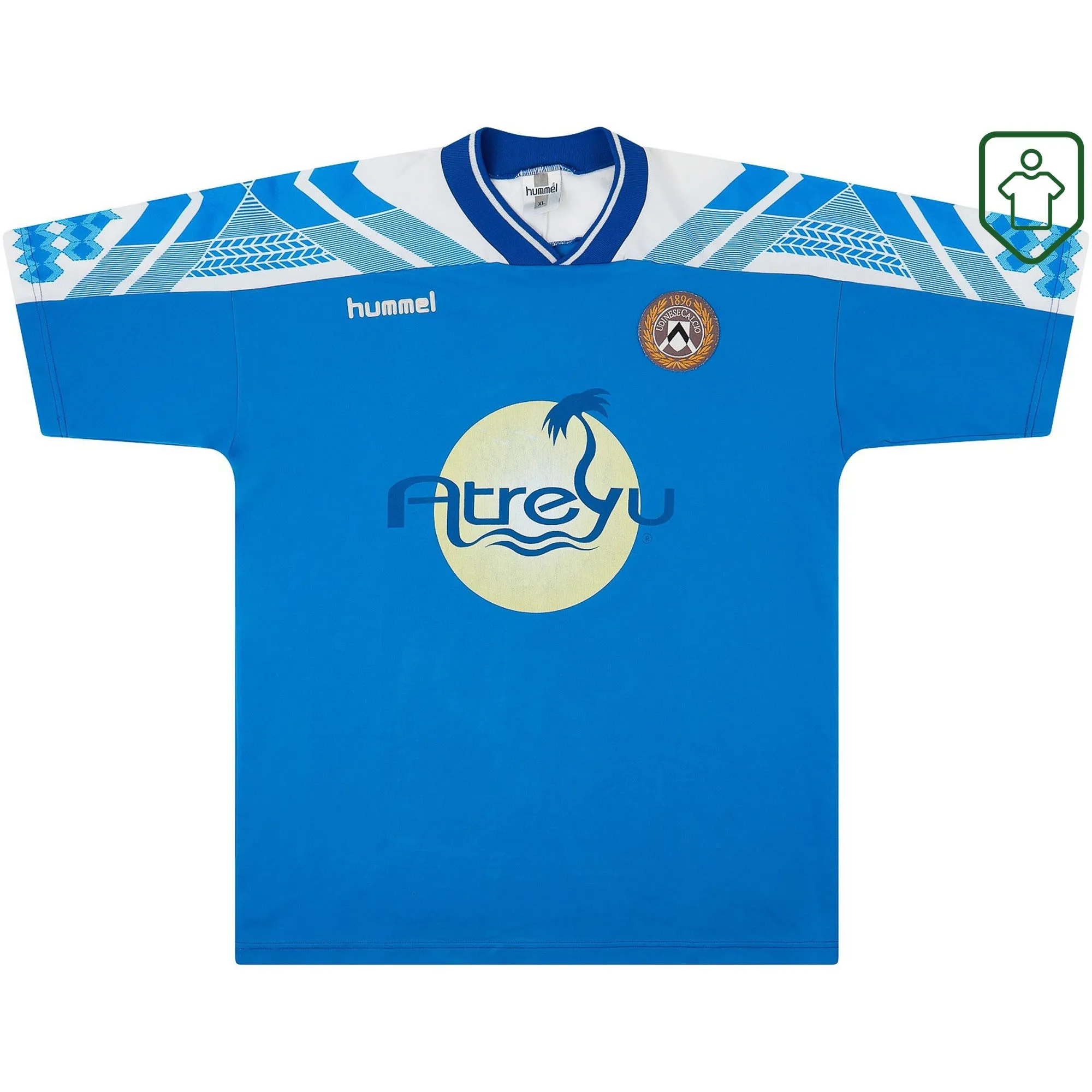 Udinese Hummel Training Shirt 1997-98 - Very Good - 6/10