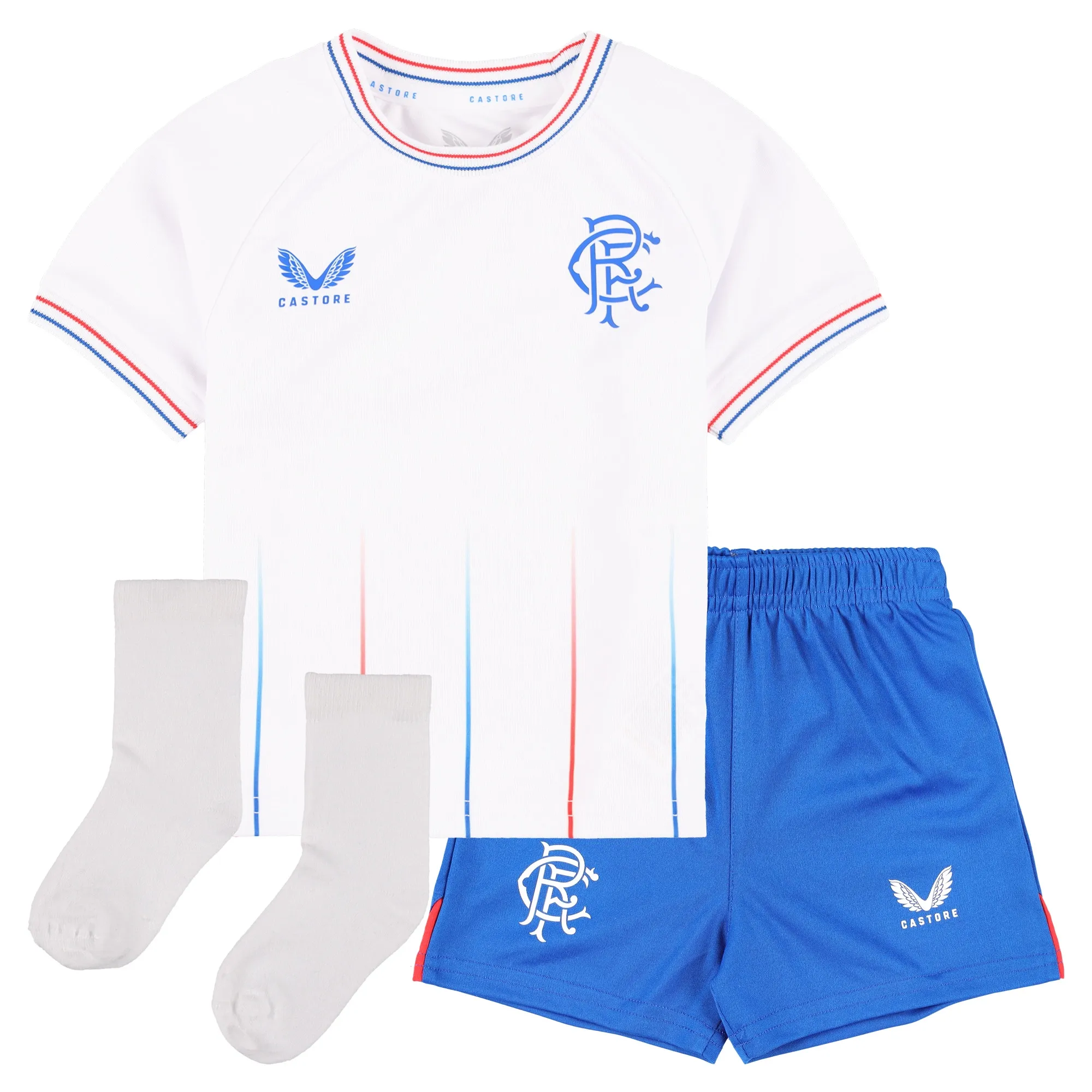 Glasgow Rangers Away Baby Kit 2023-24