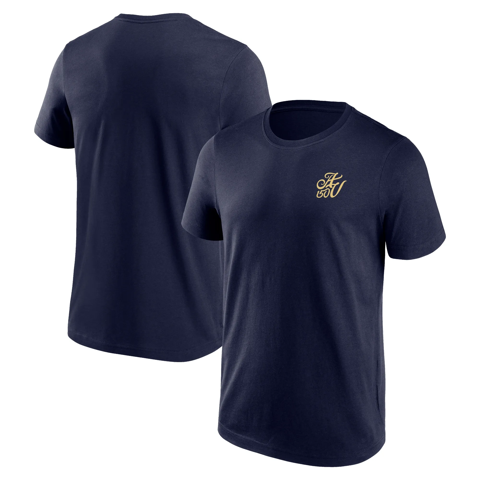 Aston Villa 150 Year Anniversary T-Shirt - Navy - Mens