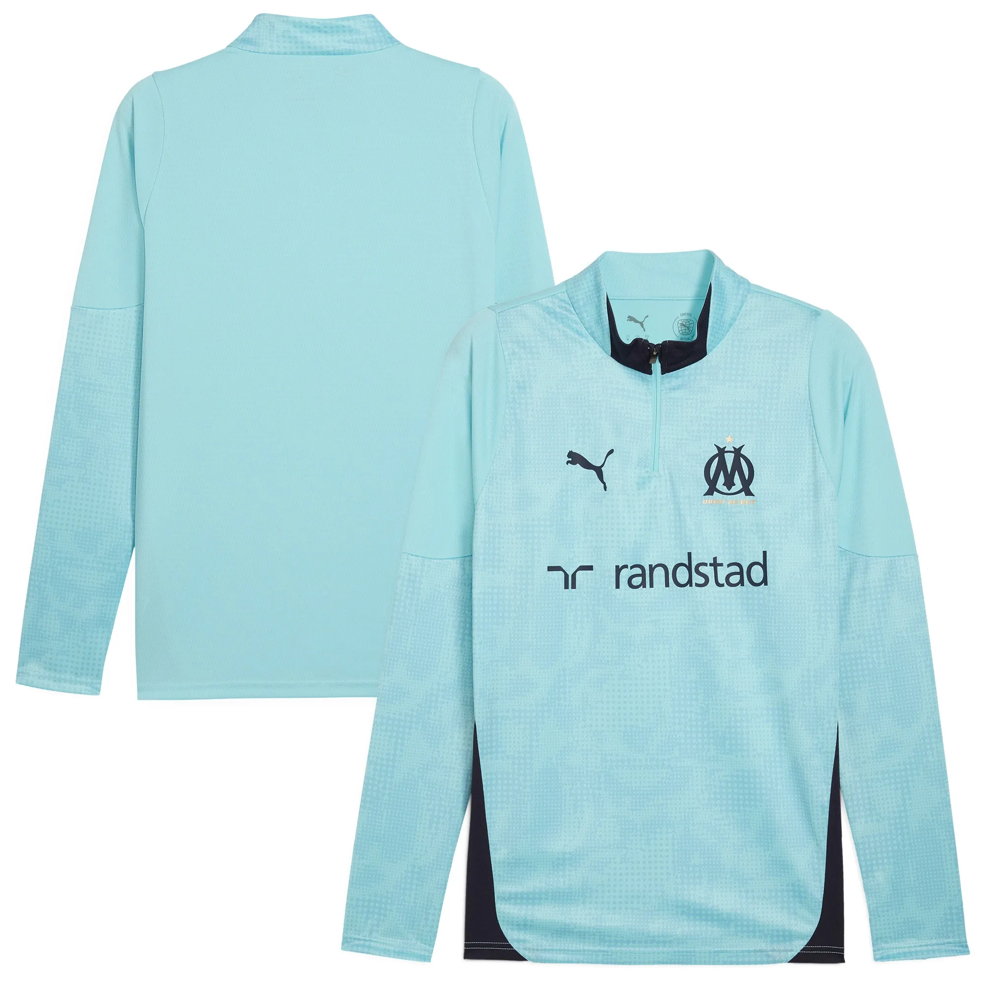 Puma Training 1/4 Zip Top - Blue