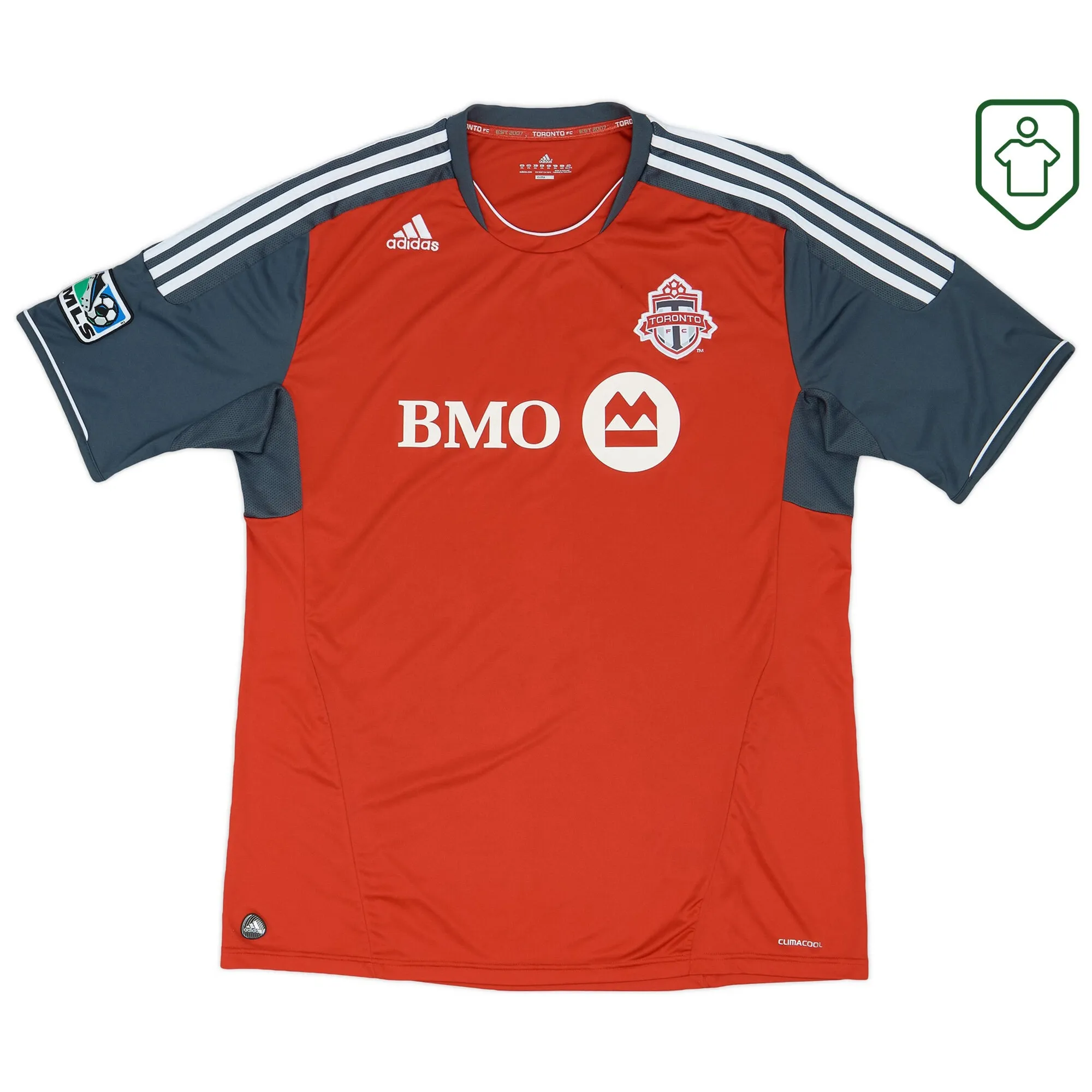 Toronto FC adidas Home Shirt 2011-12 - Excellent - 8/10