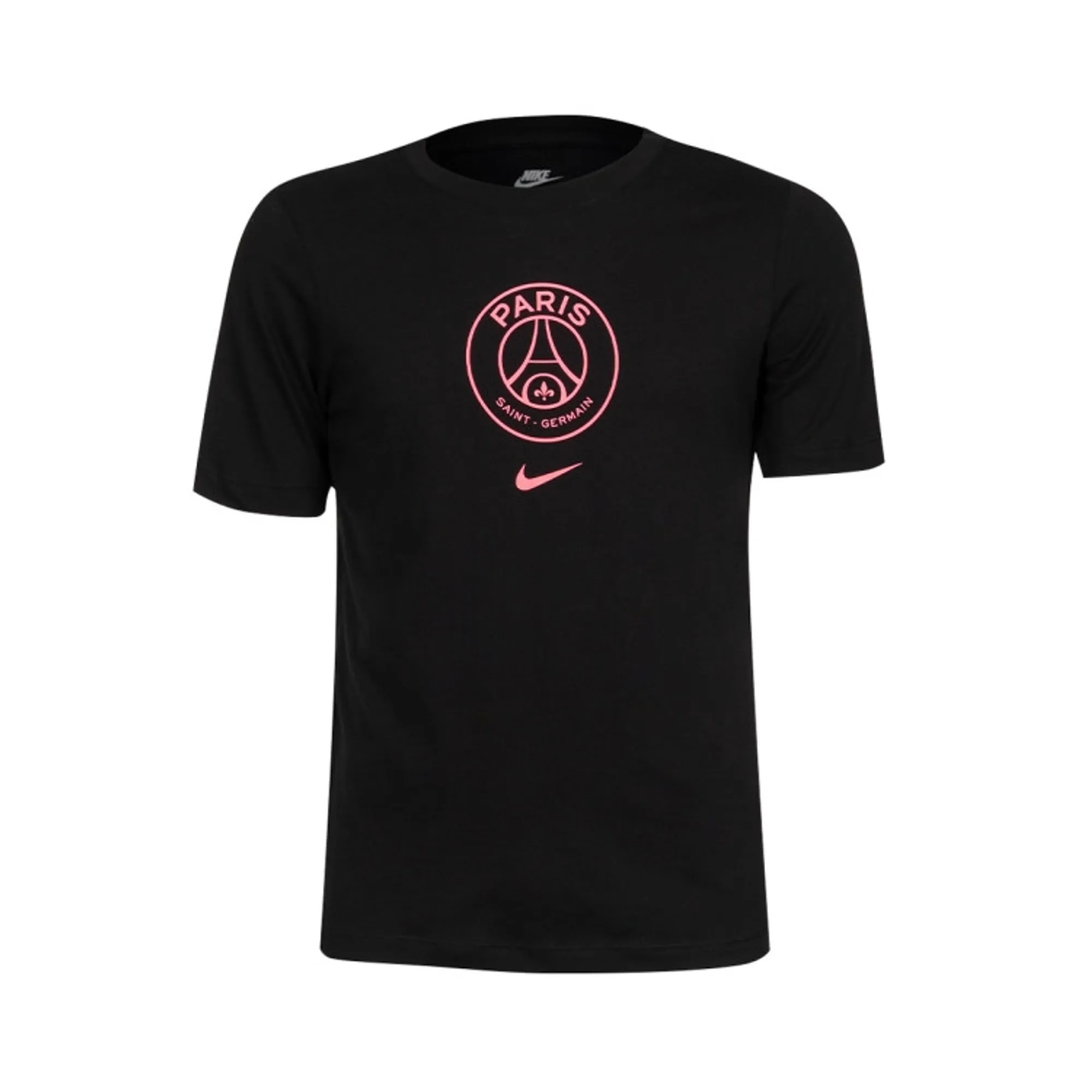 PSG Nike Summer 2025 Crest T-Shirt - Black - Kids