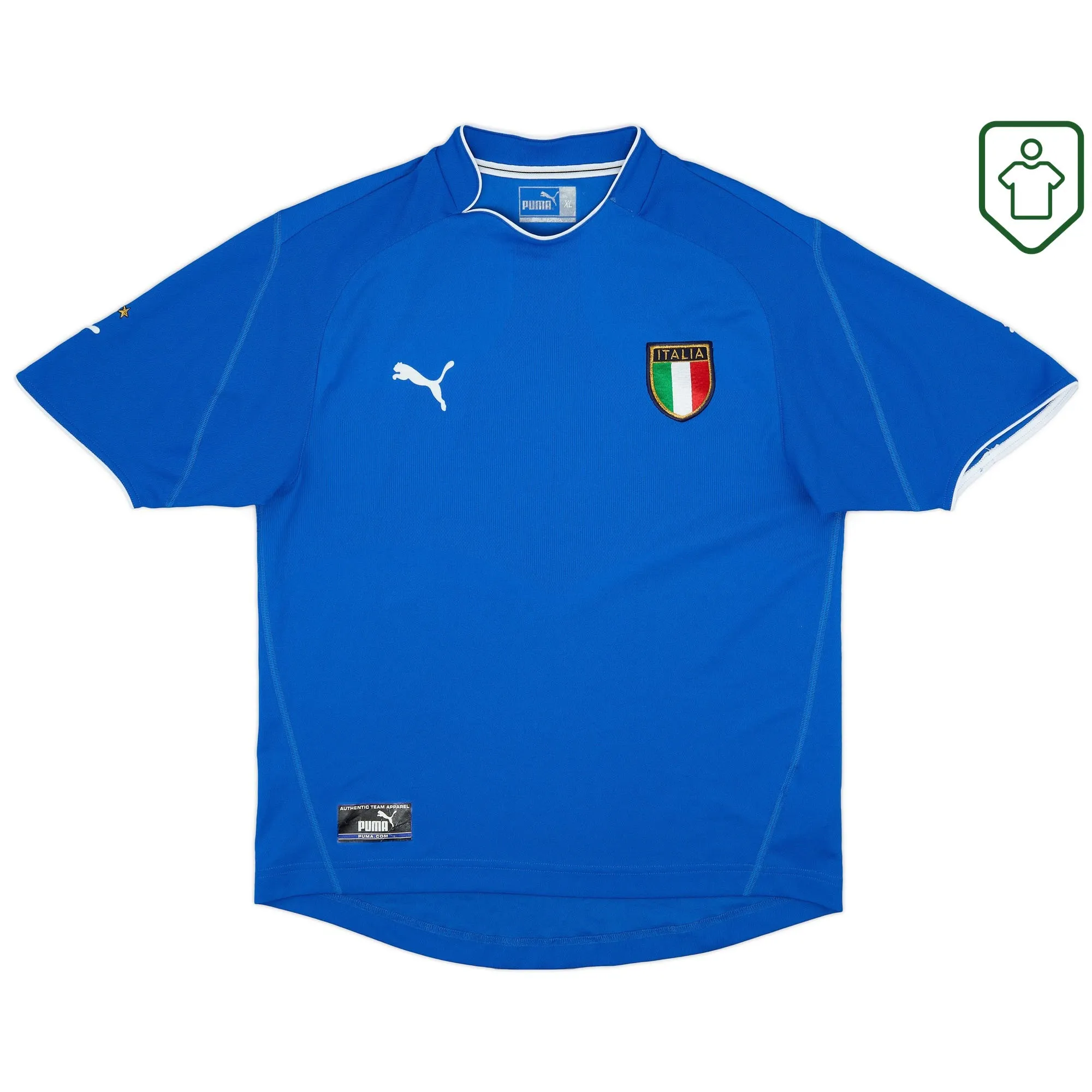 Italy Puma Home Shirt 2003-04 - Excellent - 8/10