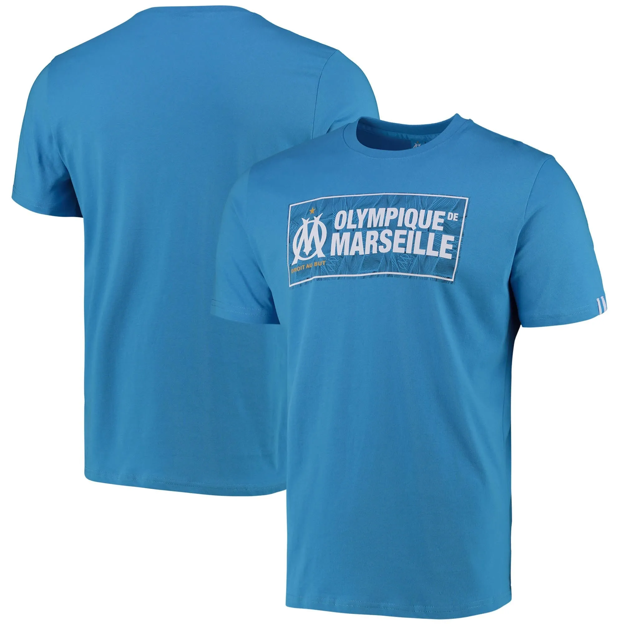 Olympique de Marseille T-Shirt - Blue - Mens