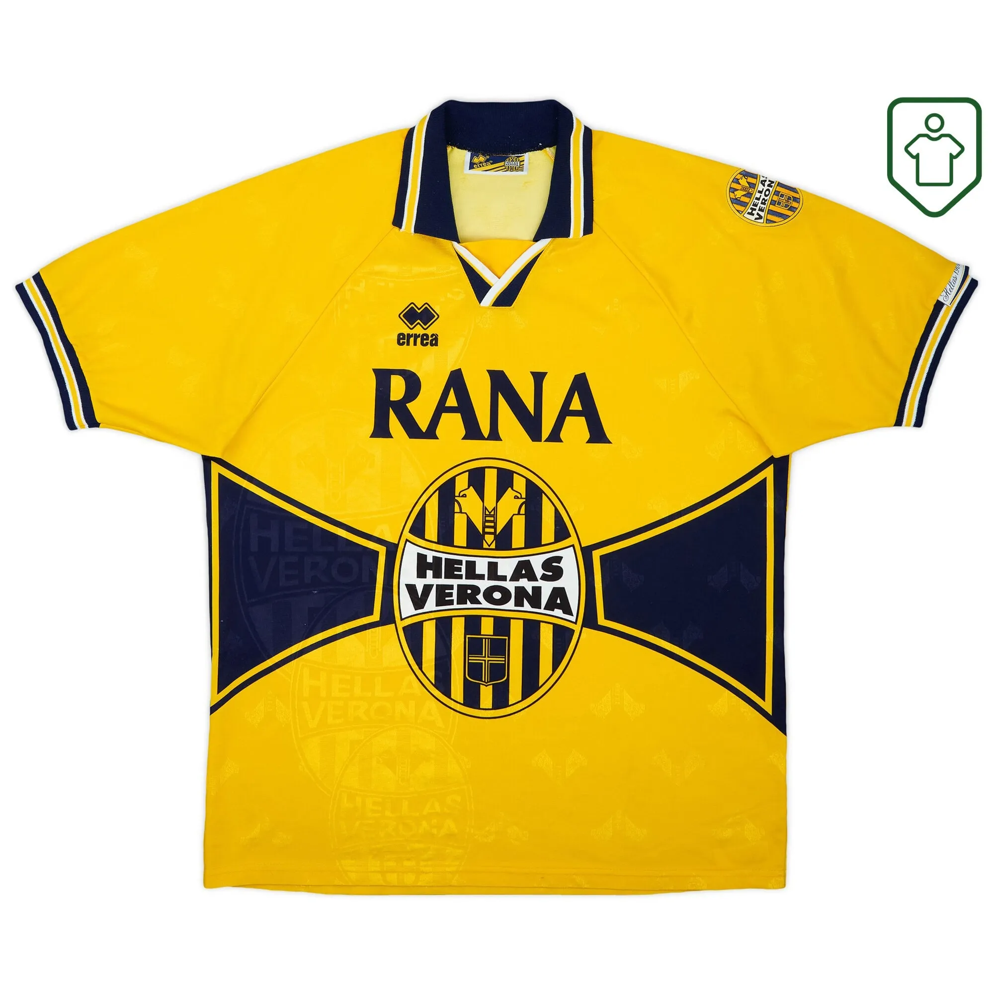 Hellas Verona Errea Away Shirt 1996-97 - Excellent - 8/10