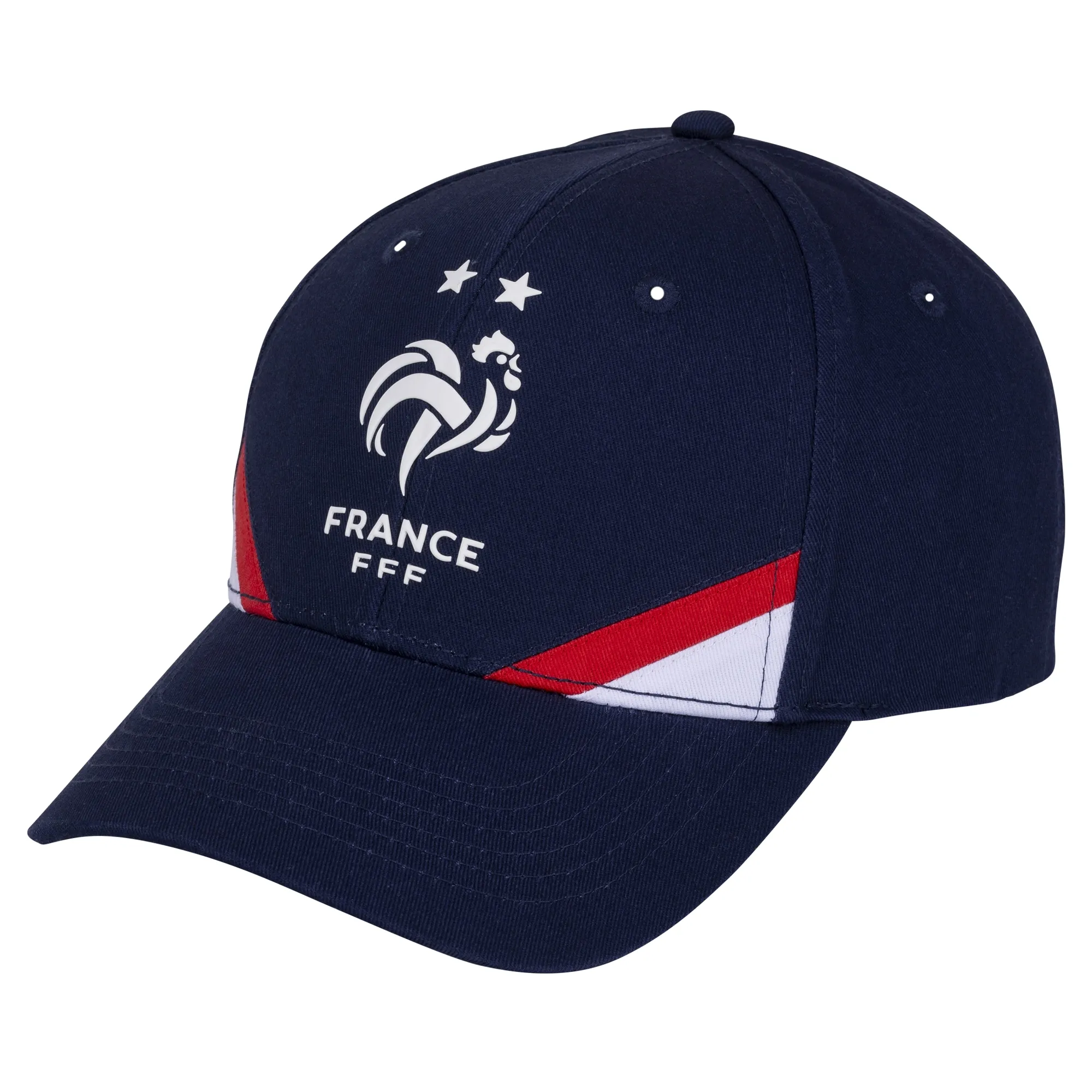France Colour Block Cap - Navy - Kids