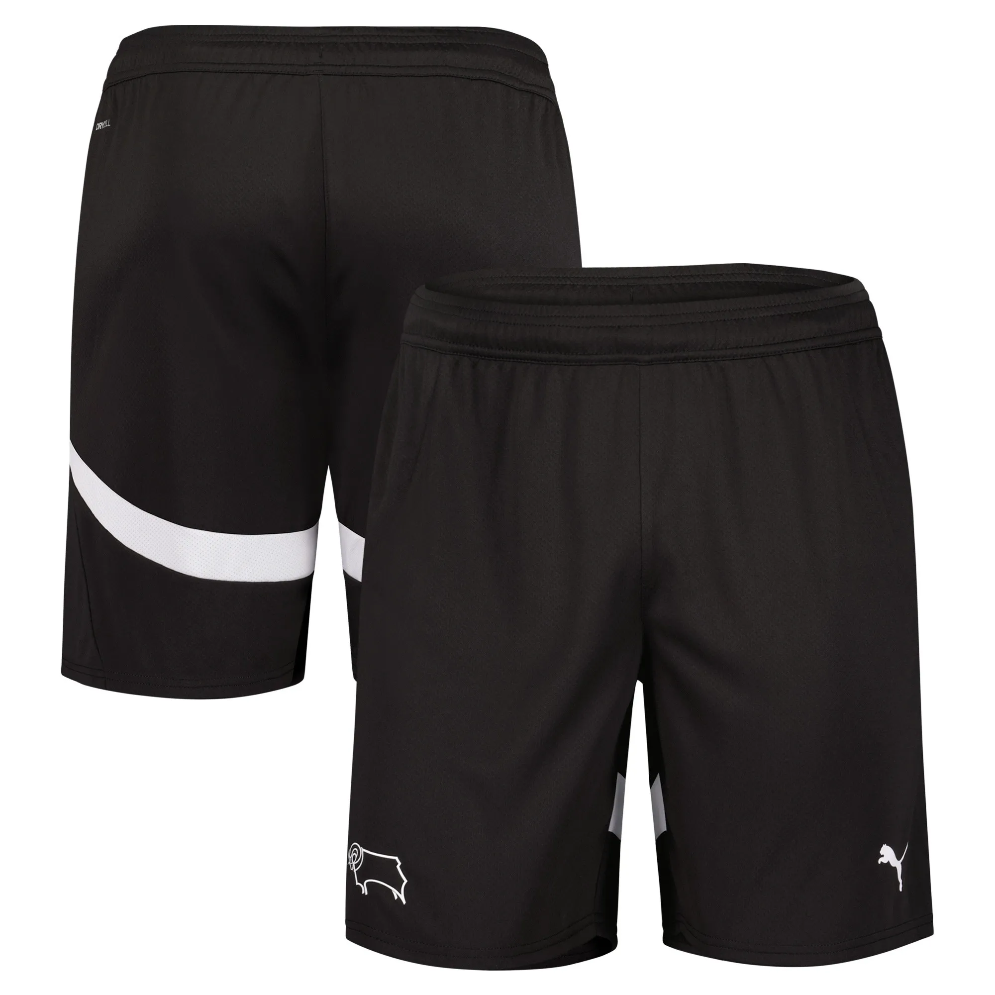 Derby County Puma Home Shorts 2024-25 - Kids