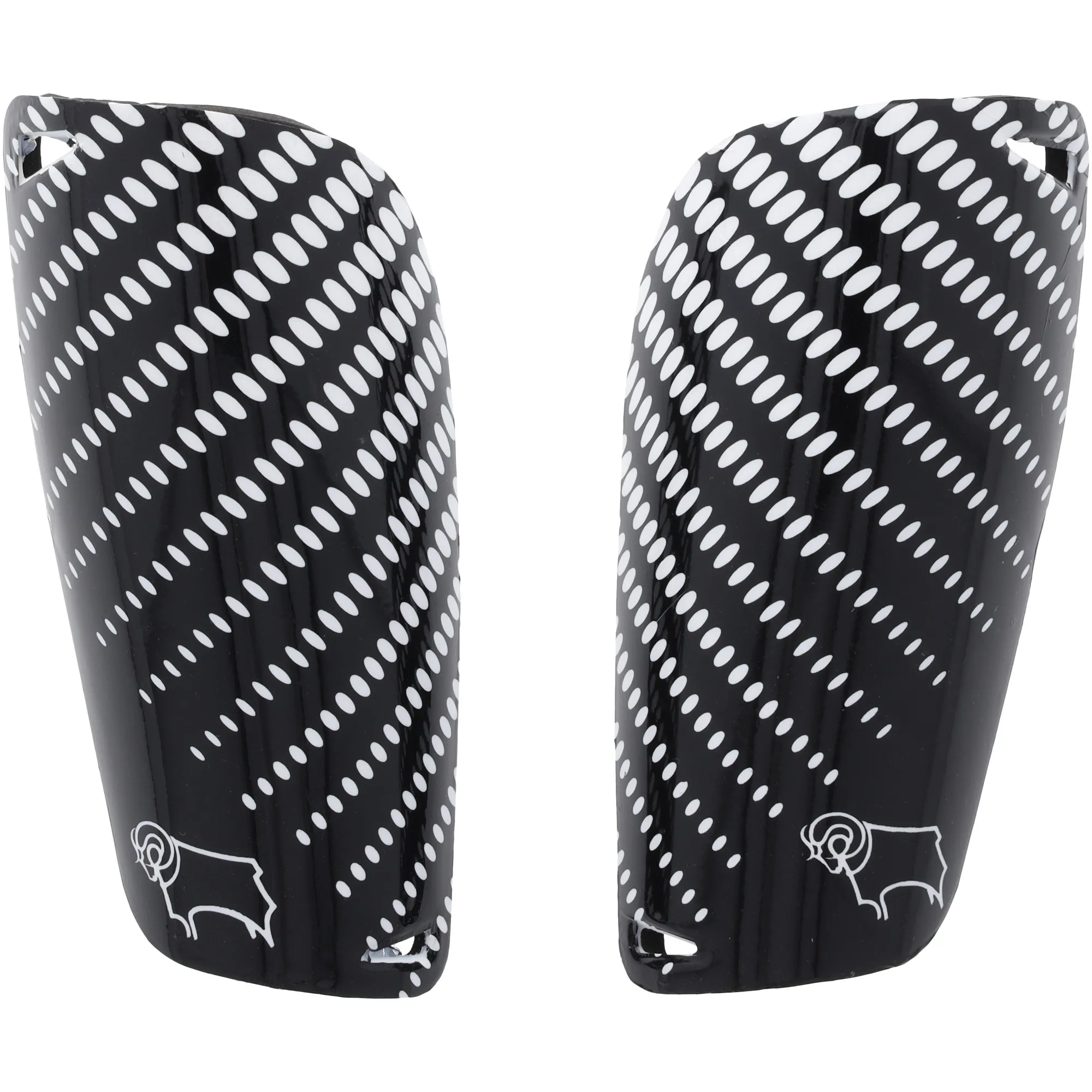 Derby County Shin Pads - Slip In - Kids