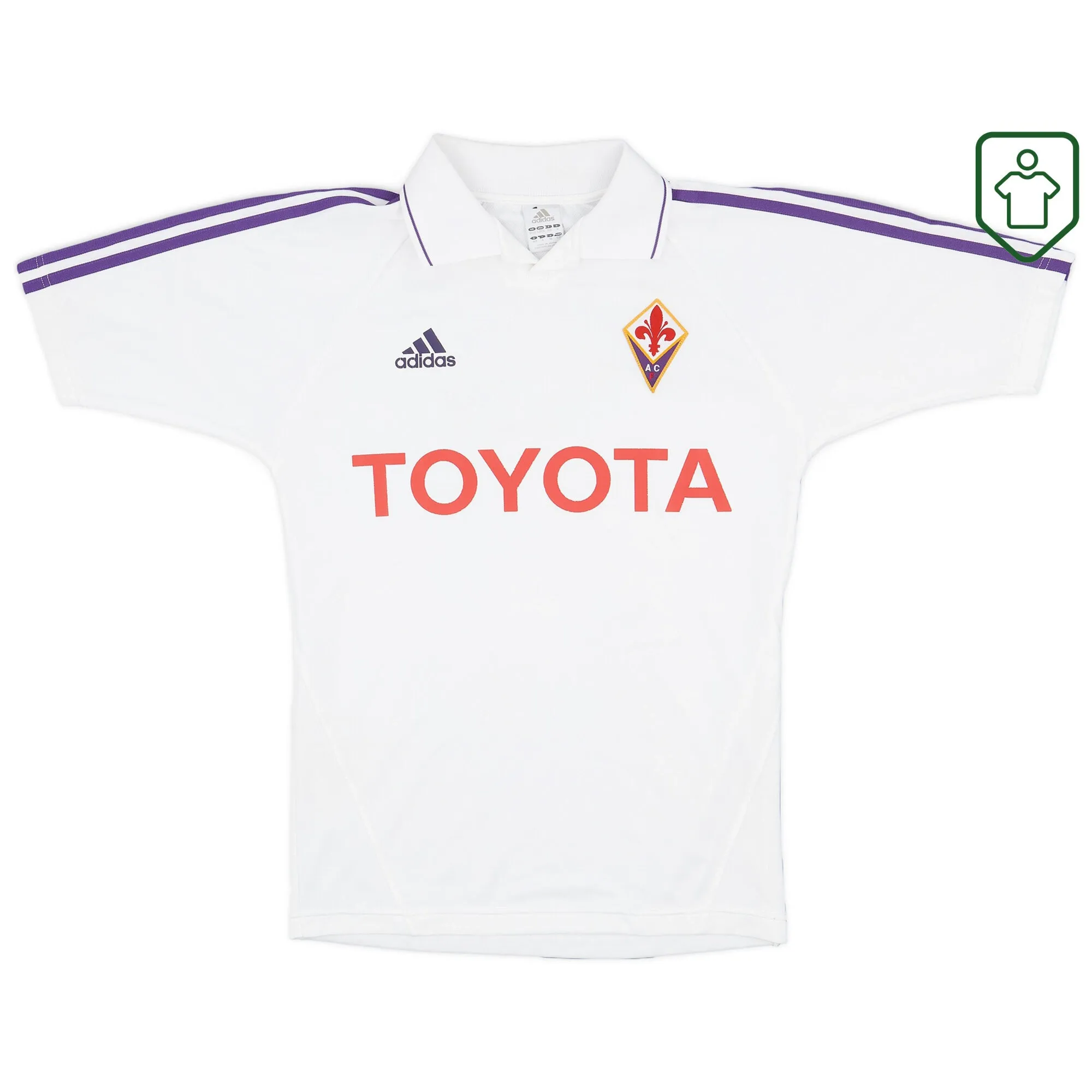 Fiorentina adidas Away Shirt 2004-05 - Very Good - 6/10