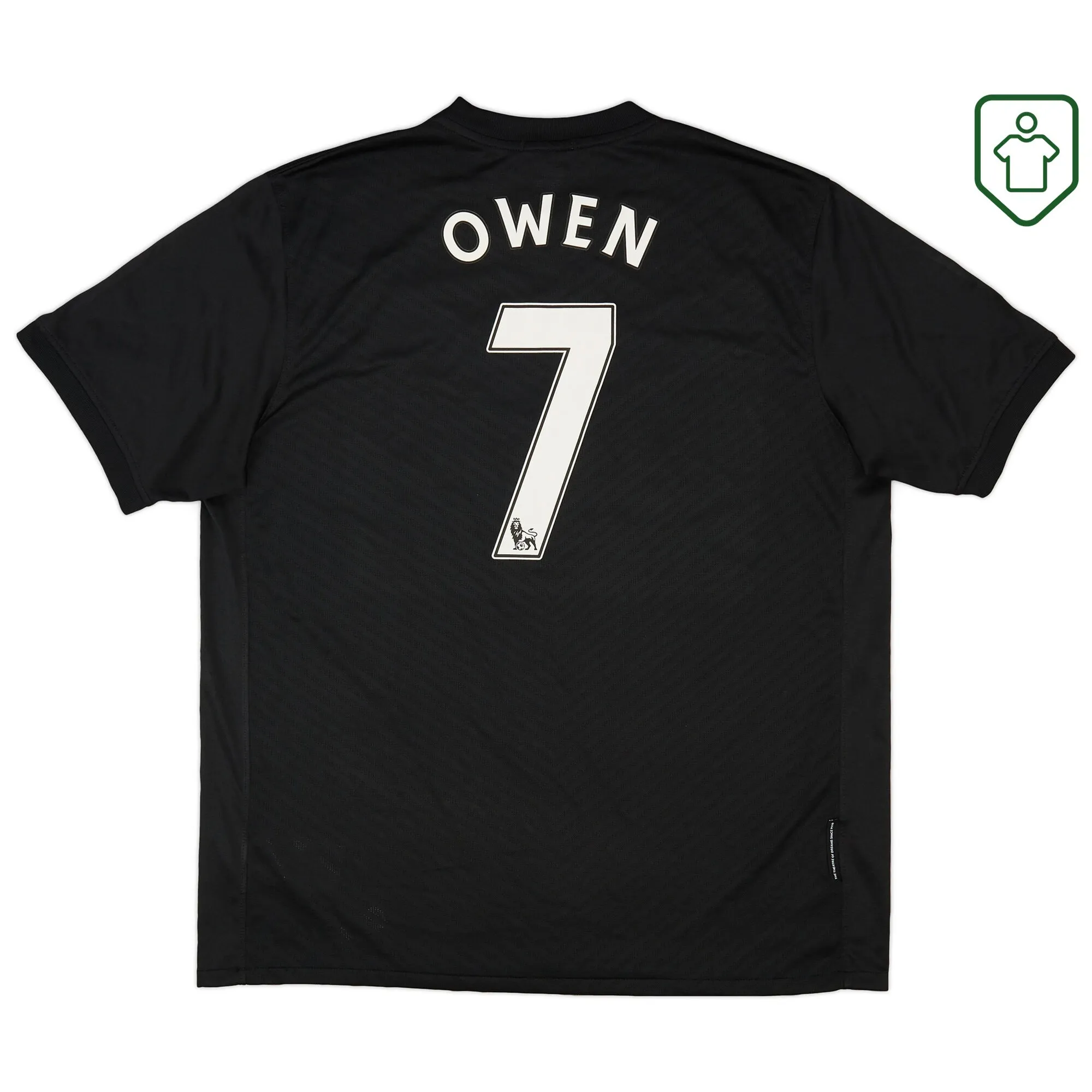 Manchester United Nike Away Shirt Owen #7 2009-10 - Excellent - 9/10