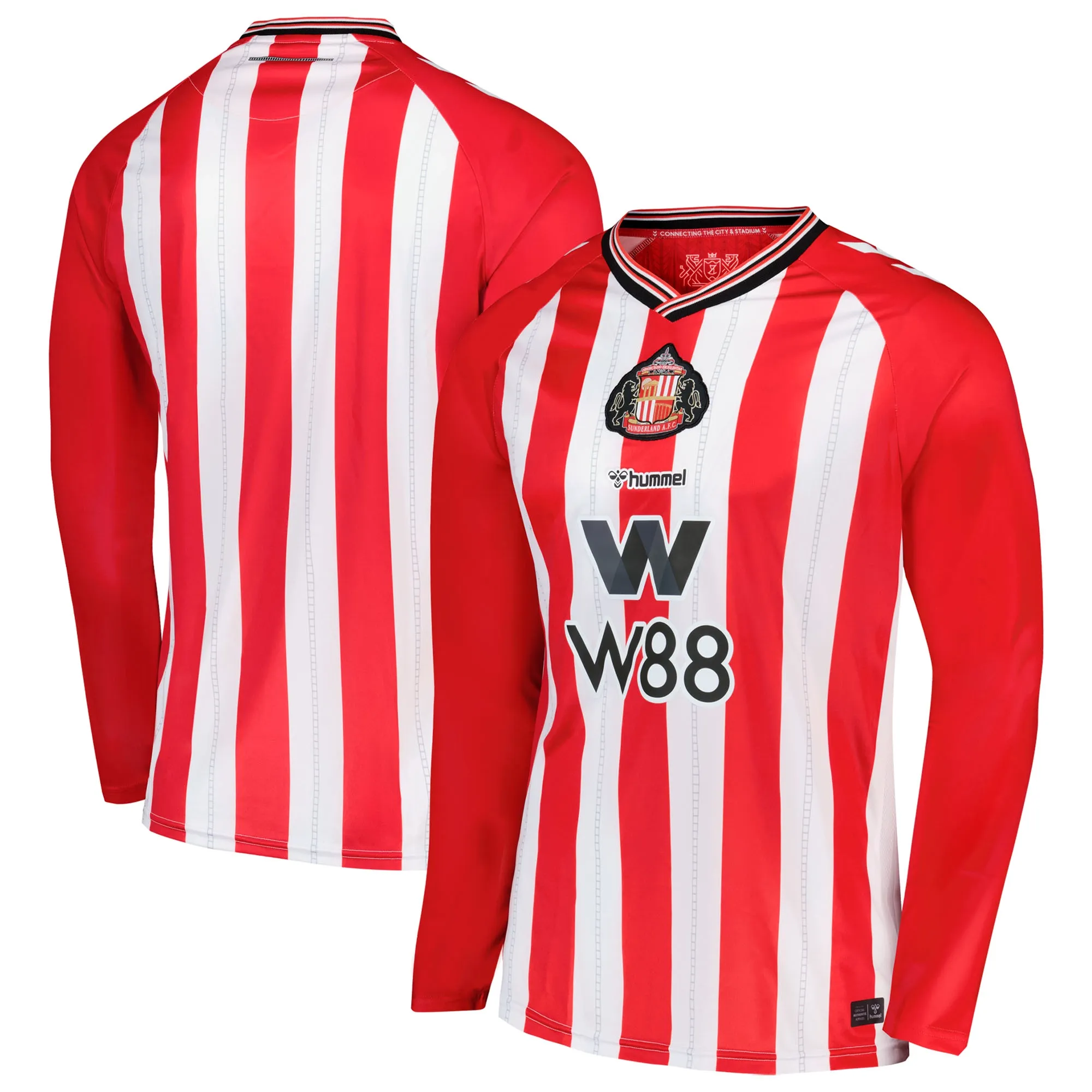 Sunderland Hummel Home Shirt 2025-26 - Long Sleeve