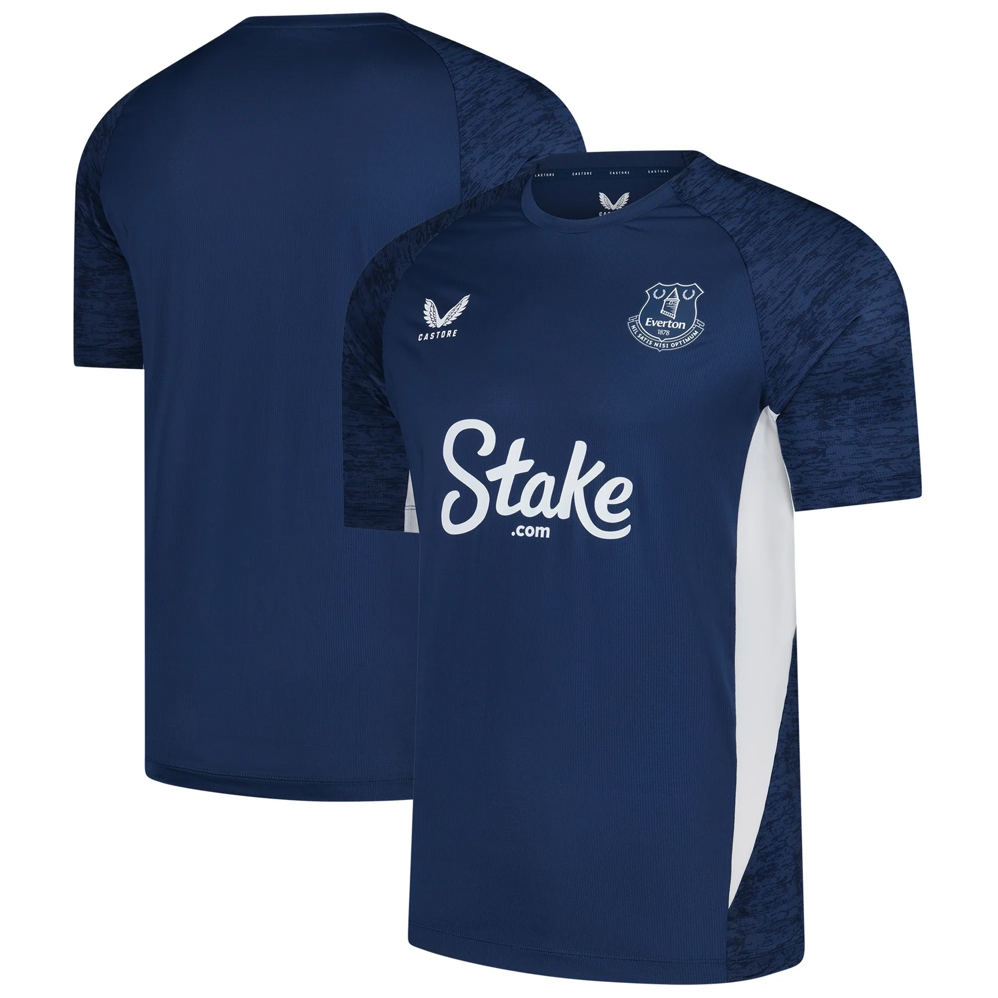 Everton Castore Coaches Training Top - Navy