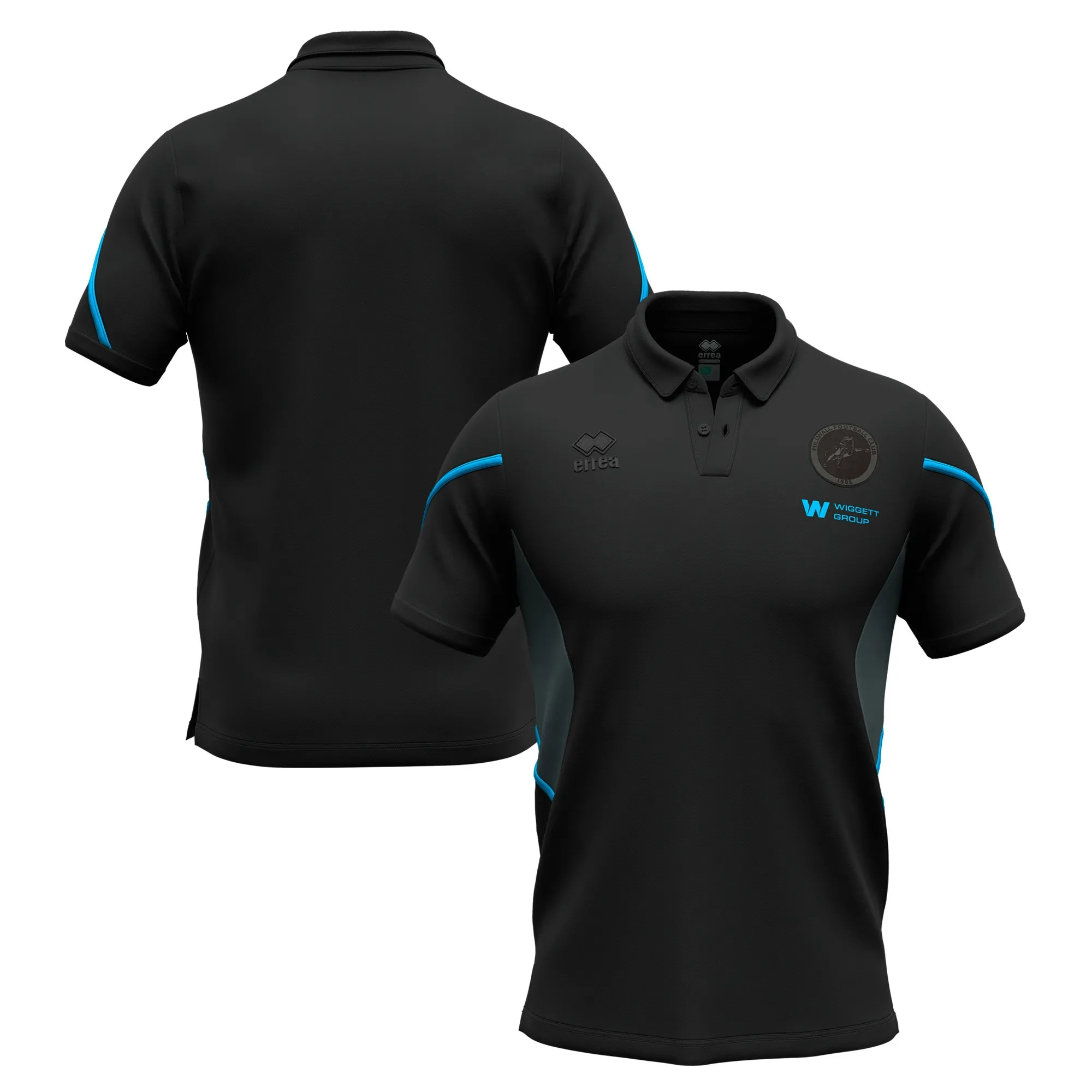 Millwall Errea Travel Polo - Black
