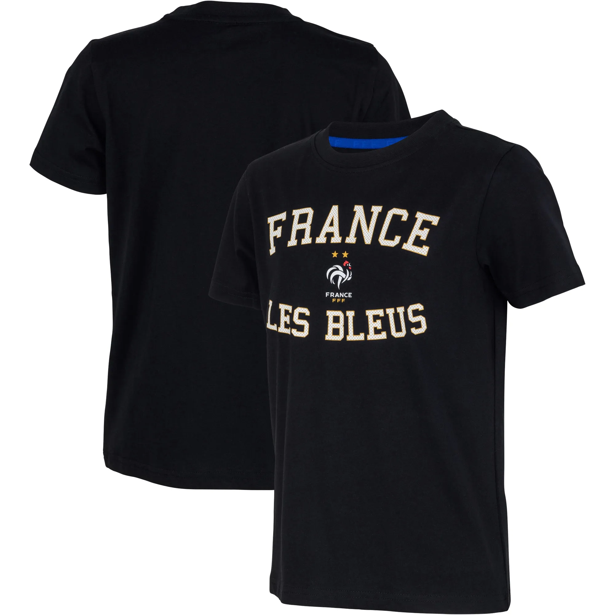 France Wordmark T-Shirt - Black - Kids
