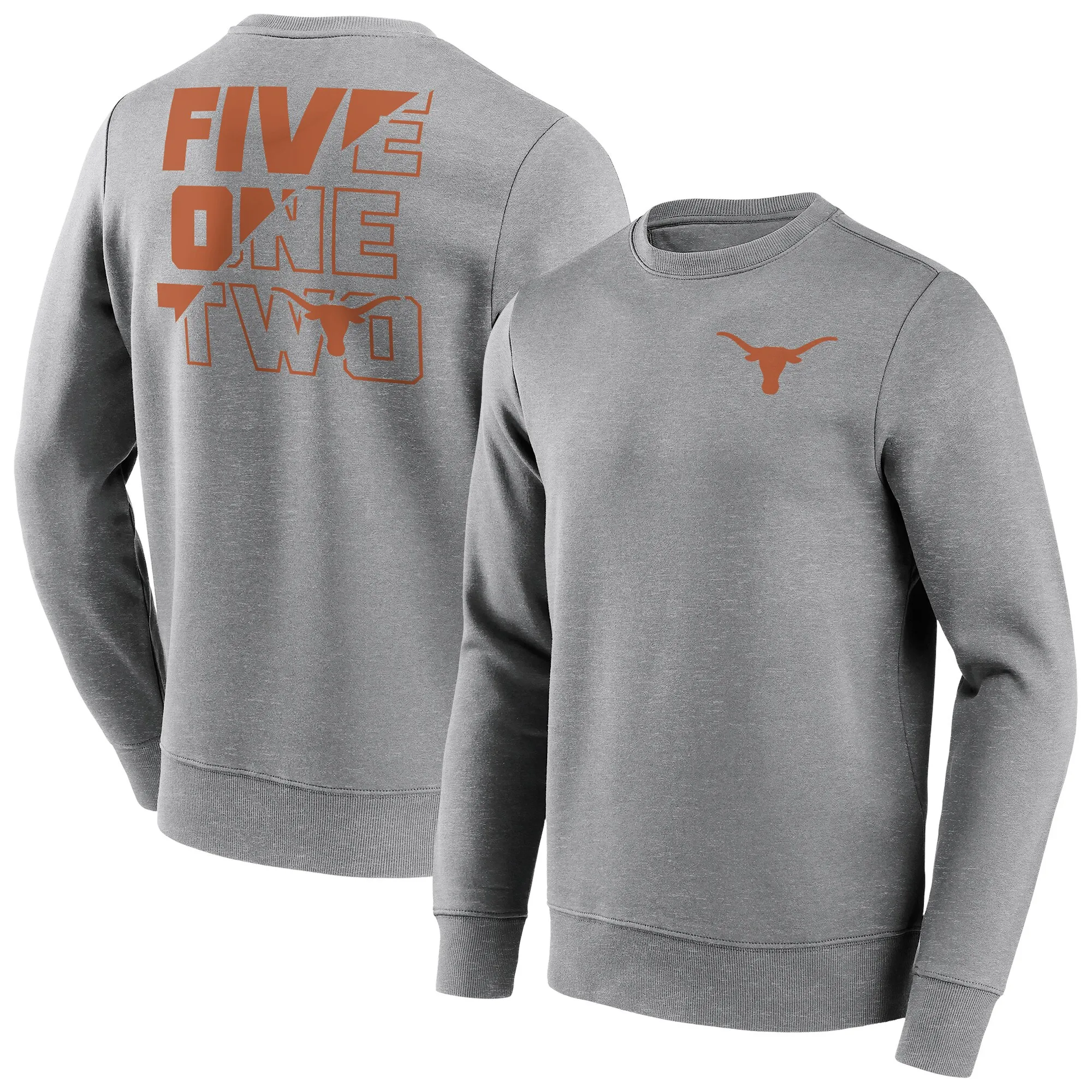 NCAA Texas Longhorns Hometown Graphic Crew Sweatshirt - Mens