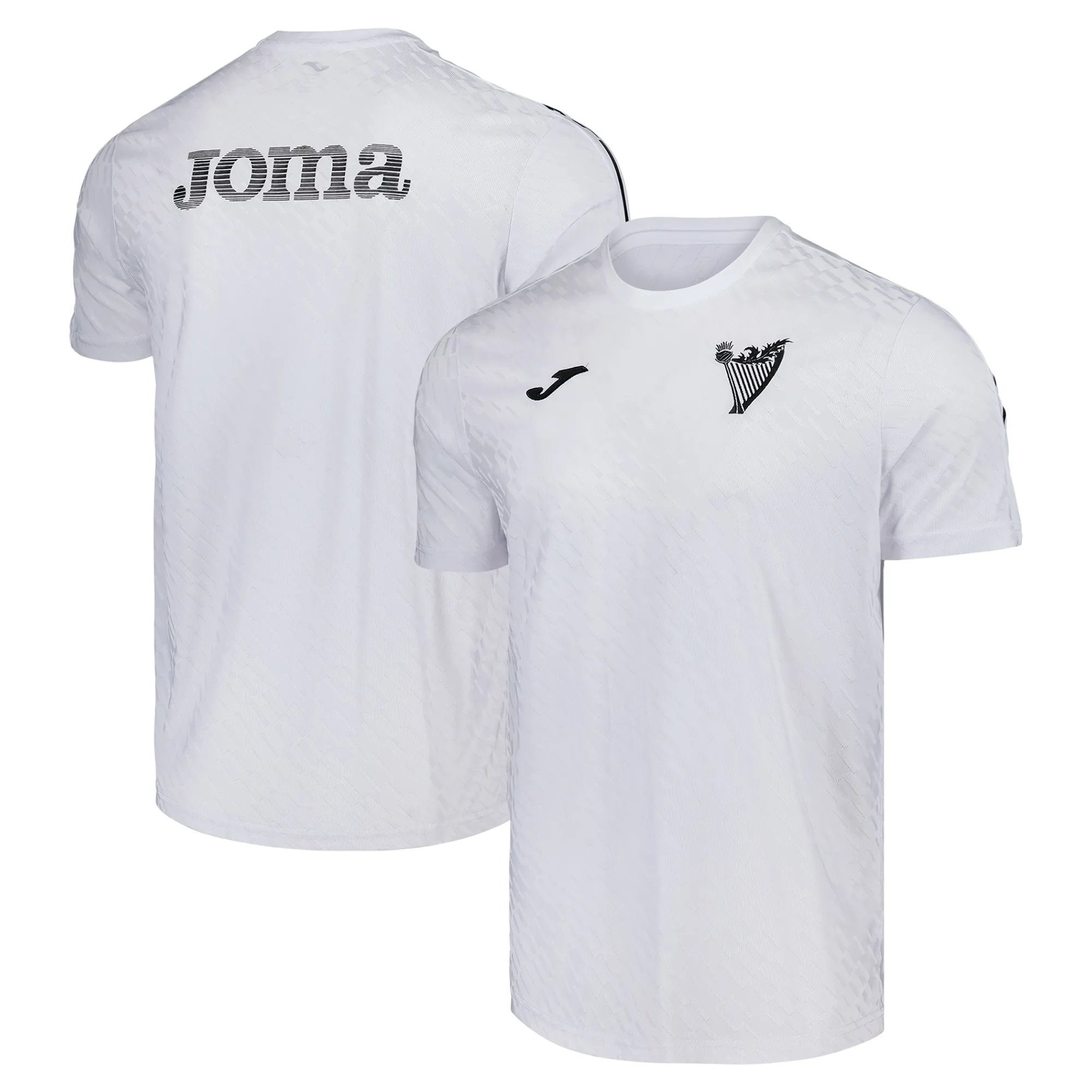 Hibernian Joma Home Pre Match Top - White