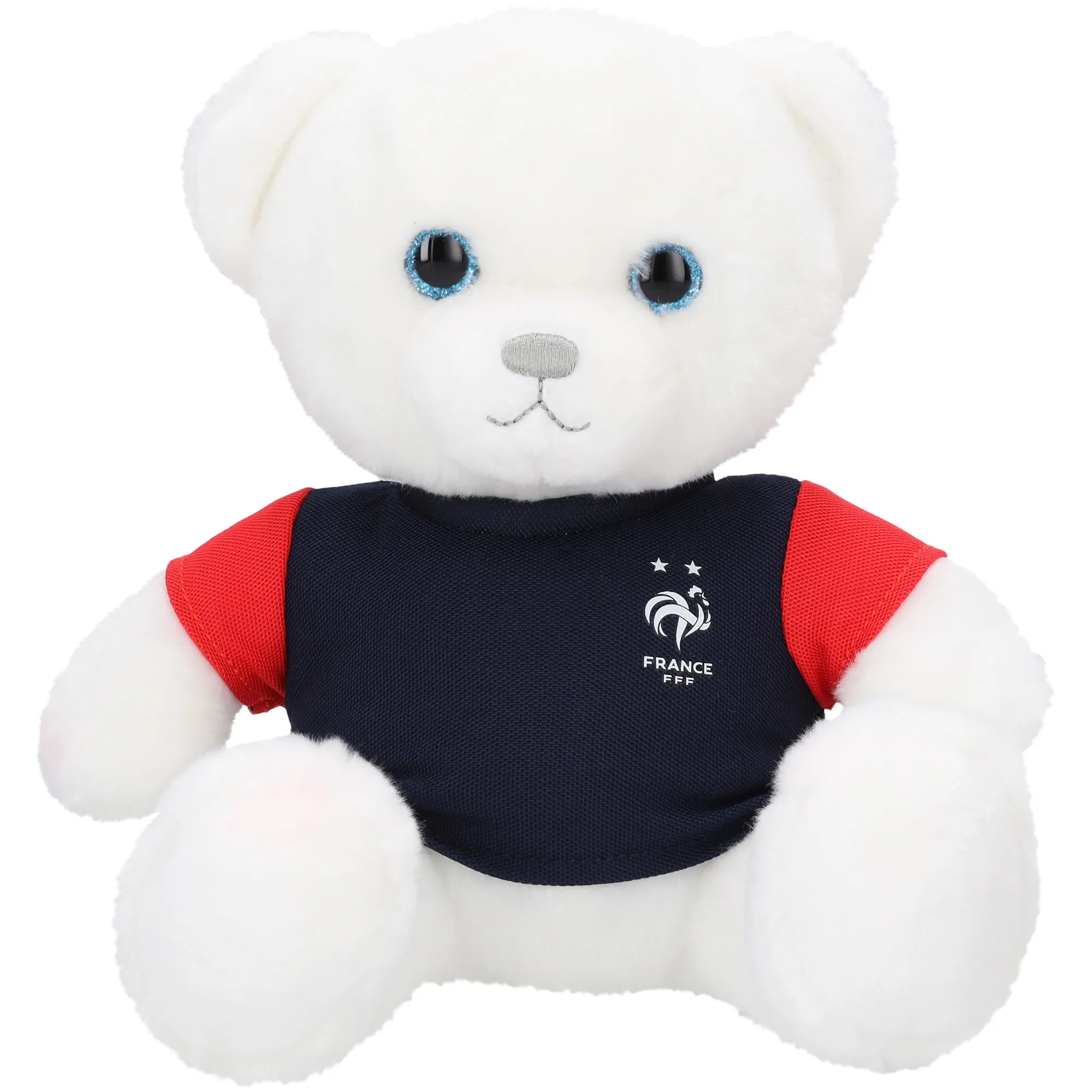Plush France FFF Bear with T-shirt – 25cm