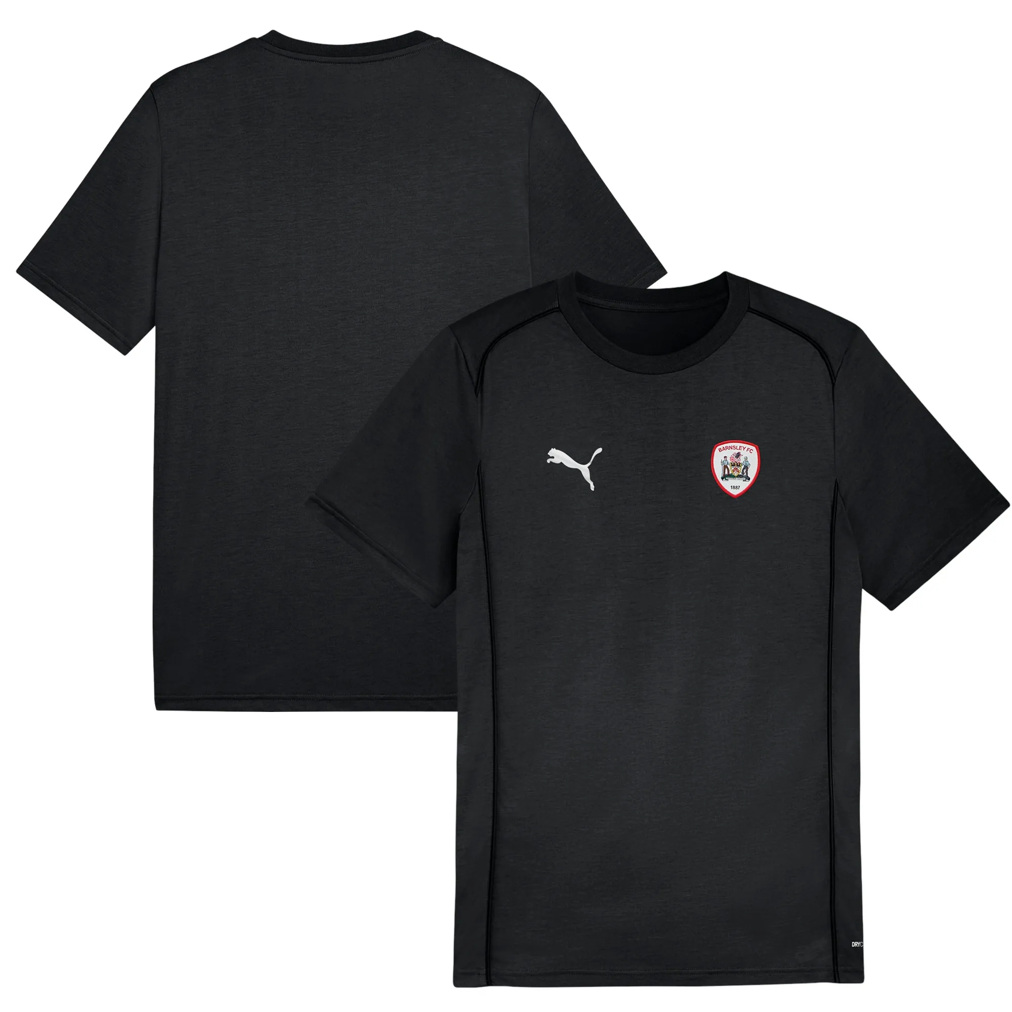 Barnsley Puma Casual T-Shirt - Black