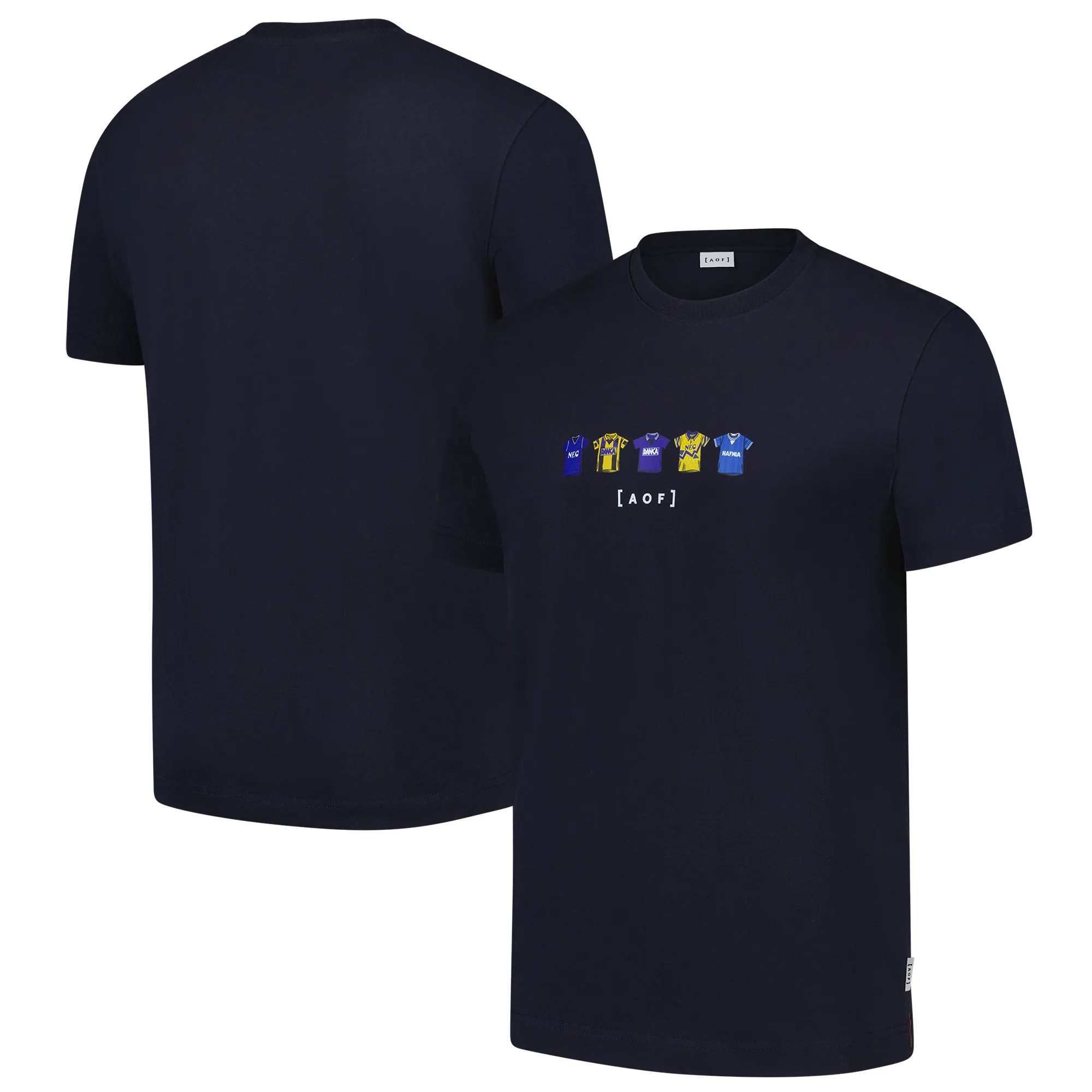 Everton x Art of Football Classics T-Shirt - Navy