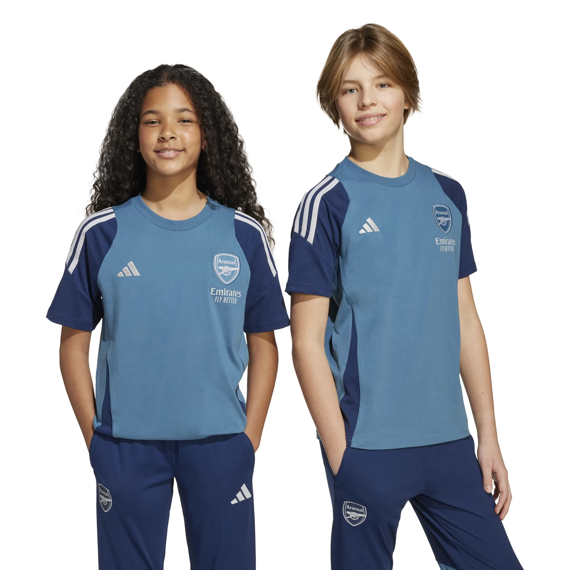 Arsenal adidas Training T-Shirt - Blue - Kids