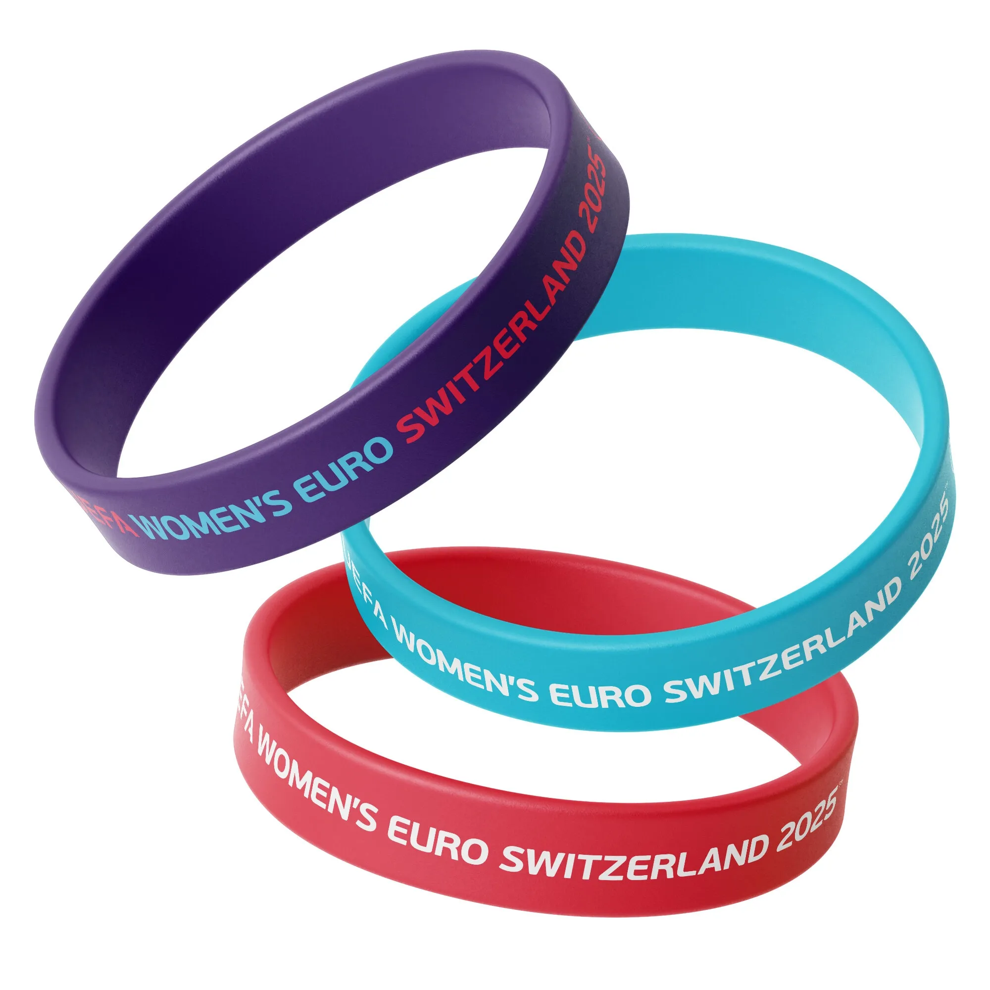 UEFA Womens EURO 2025 Tournament Wristband - Eco Friendly