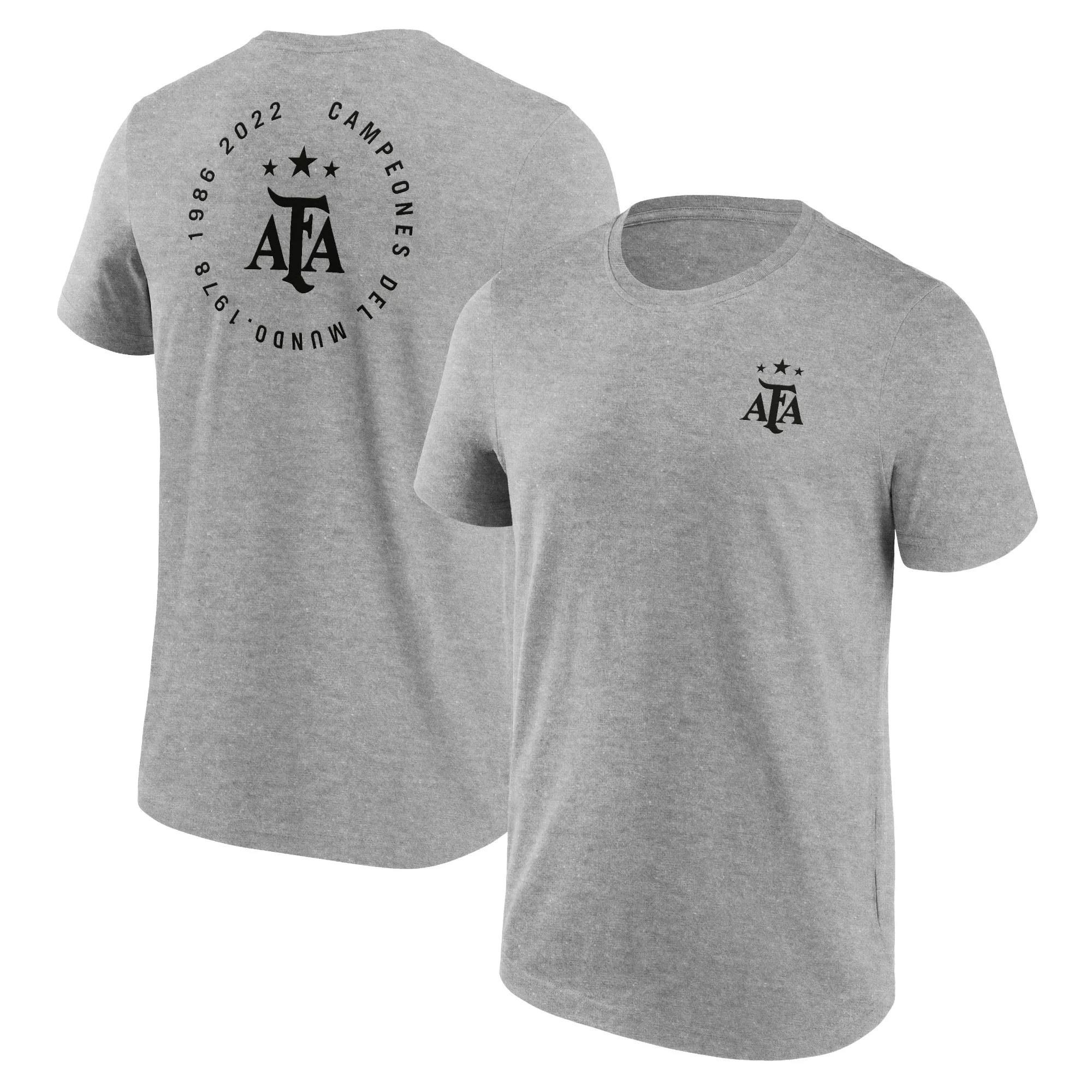 Argentina Loop Graphic T-Shirt - Sports Grey - Mens