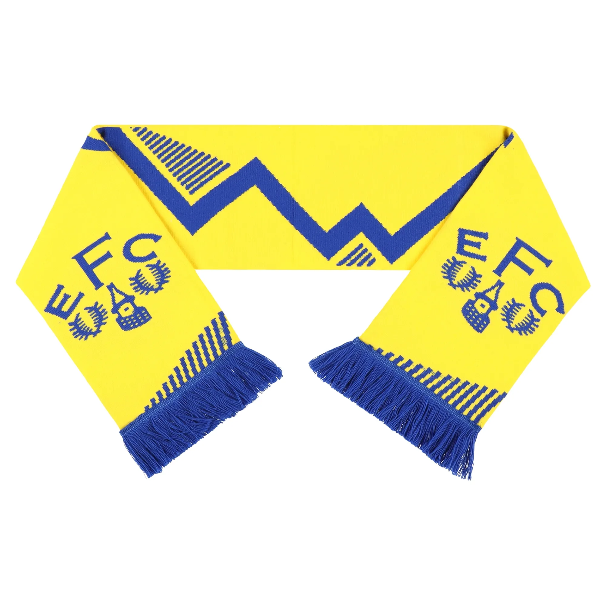 Everton Retro Scarf - Yellow - Unisex