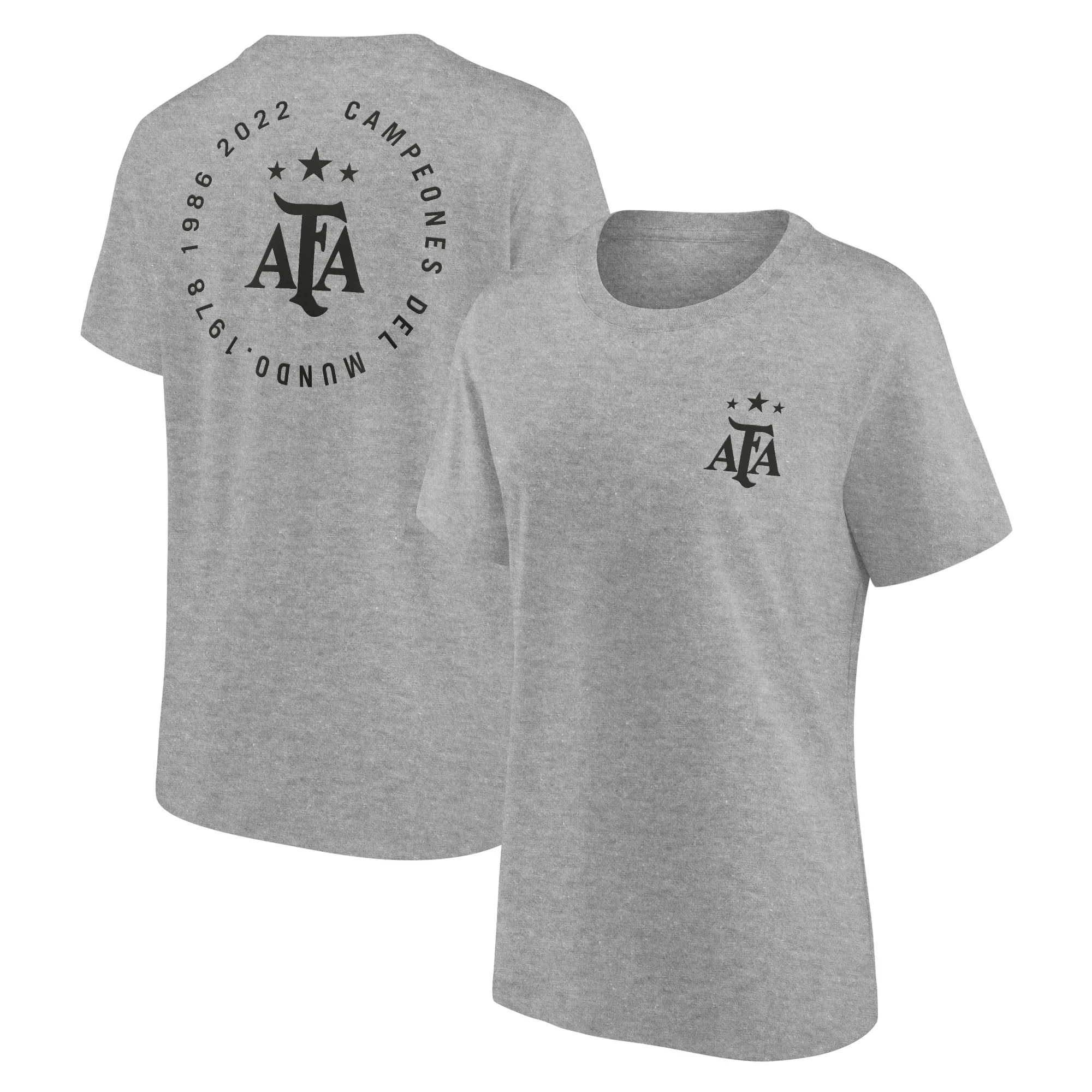 Argentina Loop Graphic T-Shirt - Sports Grey - Womens