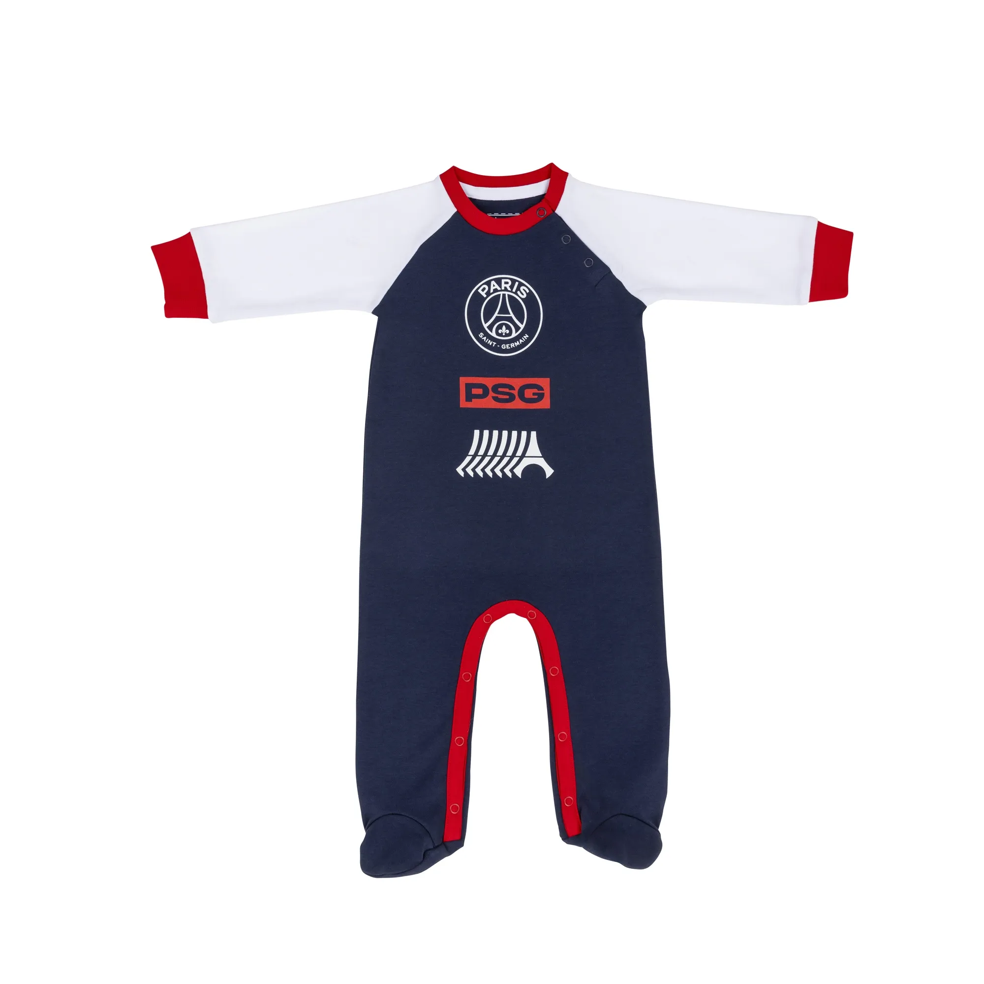 PSG Sleepsuit - White/Blue - Baby