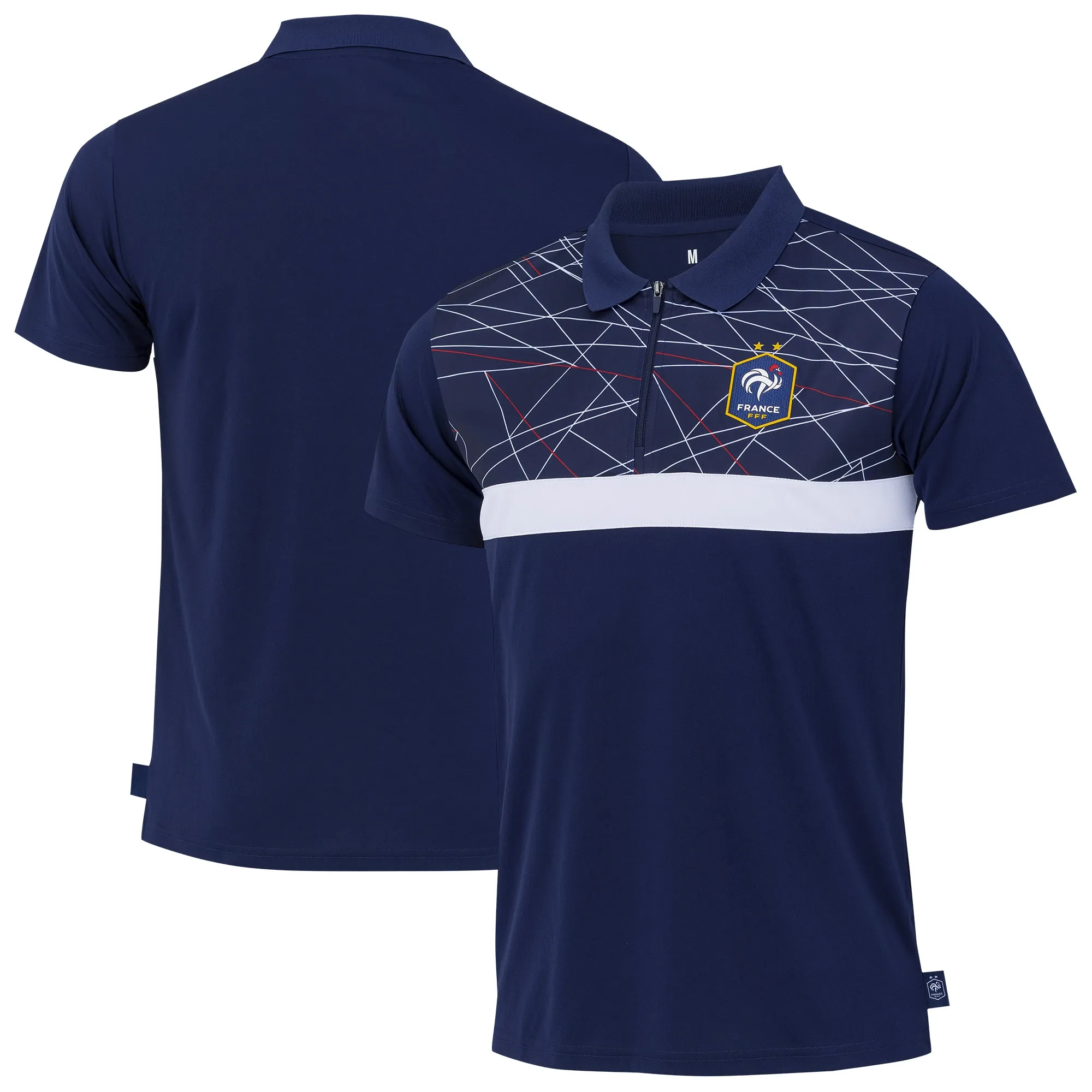 France Fan Polo - Navy