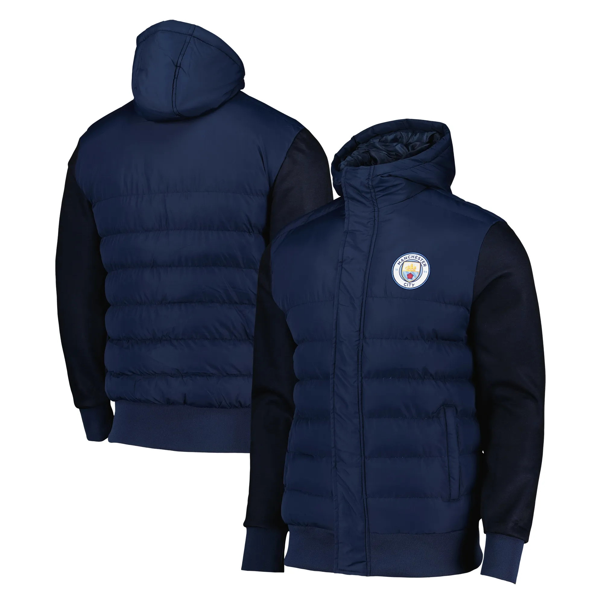 Manchester City Core Hybrid Jacket - Navy - Mens