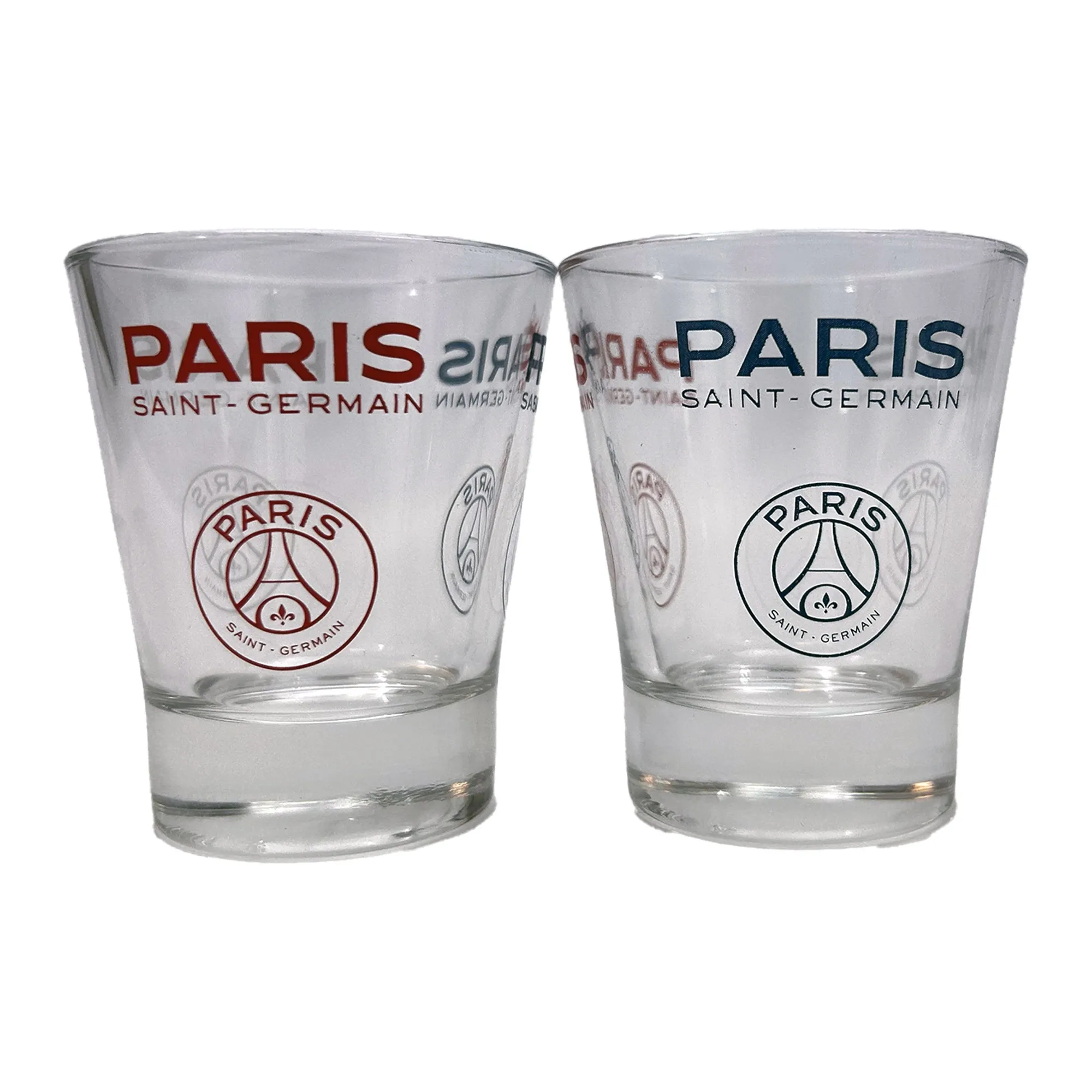Paris Saint-Germain Shot Glass - Volume: 136ml - Set of 2