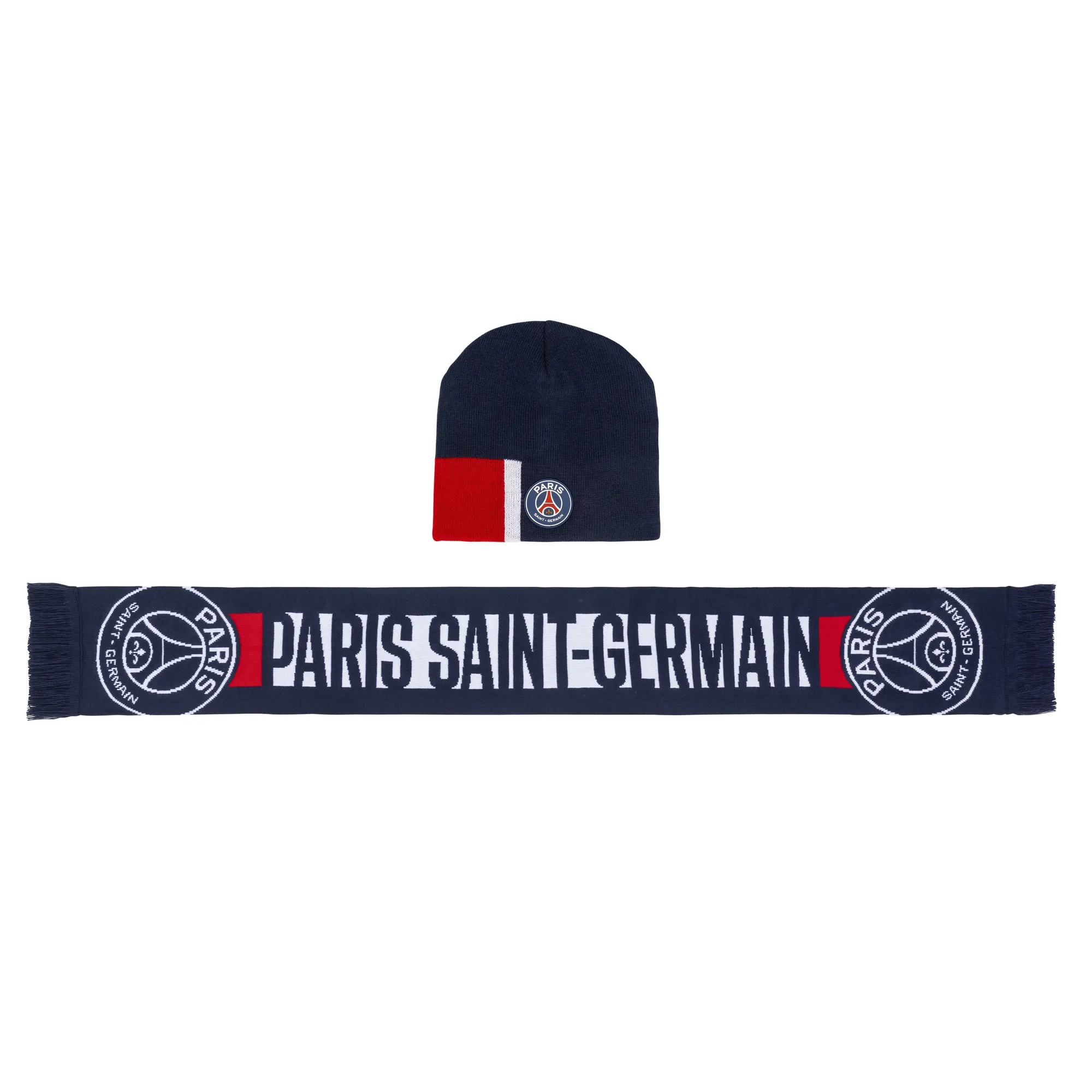 PSG Hat & Scarf Set - Blue