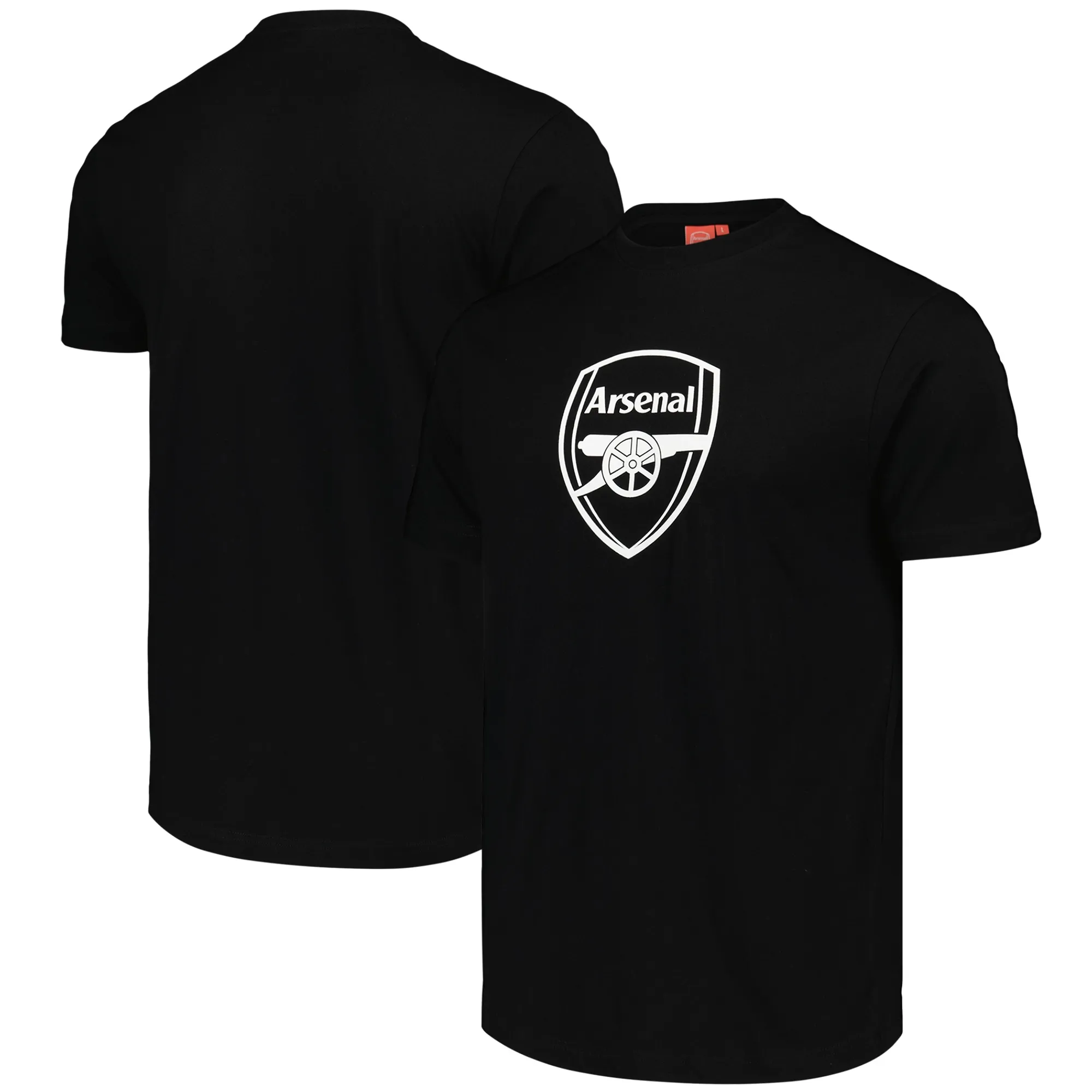 Arsenal Core Large Tonal Crest T-Shirt - Black - Mens